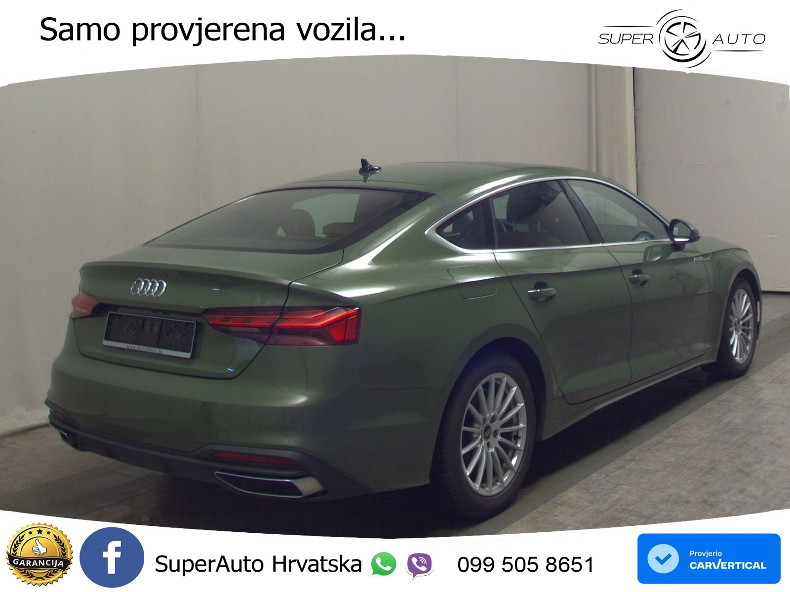 Audi A5 Sportback 40 TDI (204 KS) S tronic