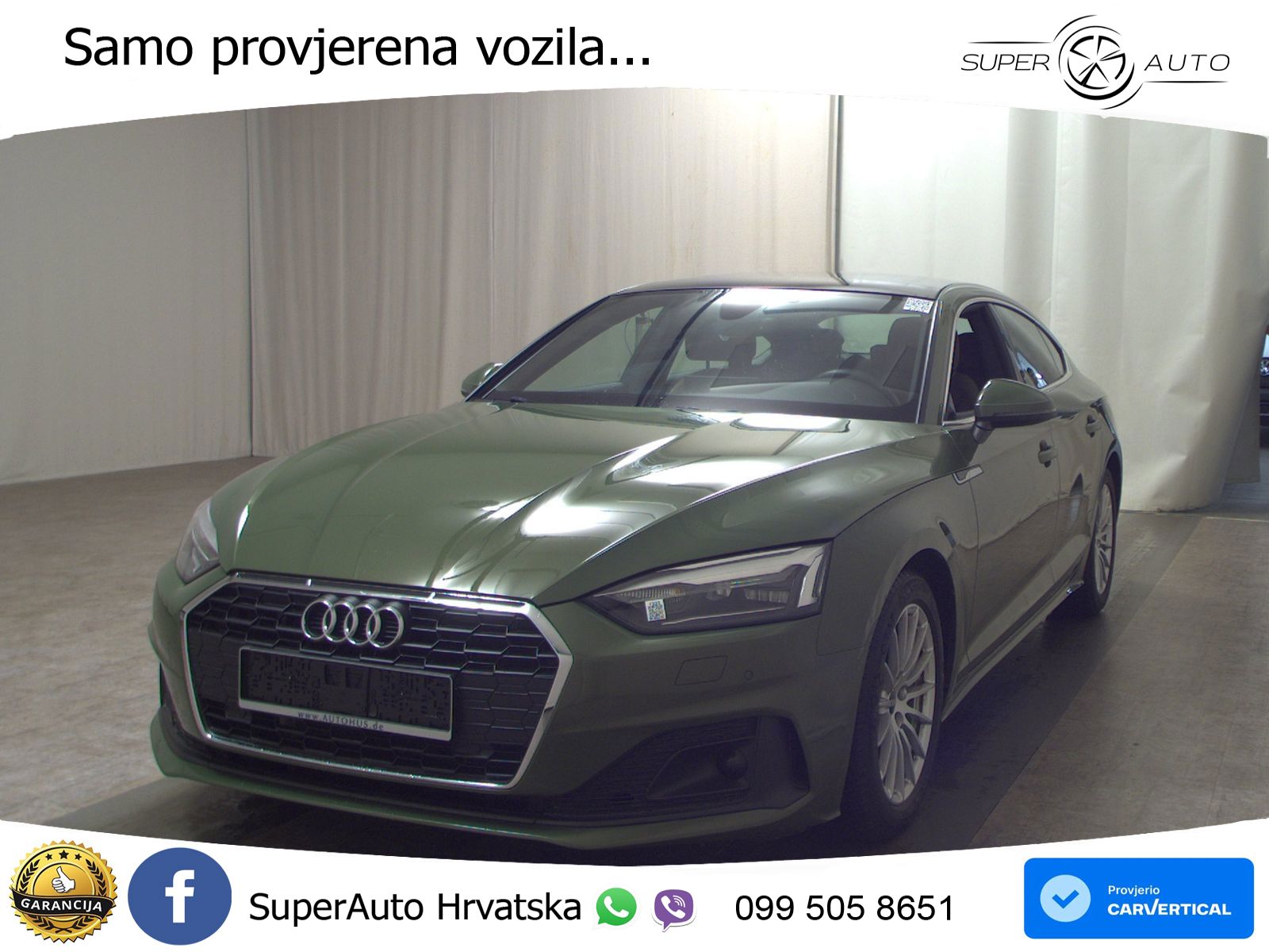 Audi A5 Sportback 40 TDI (204 KS) S tronic
