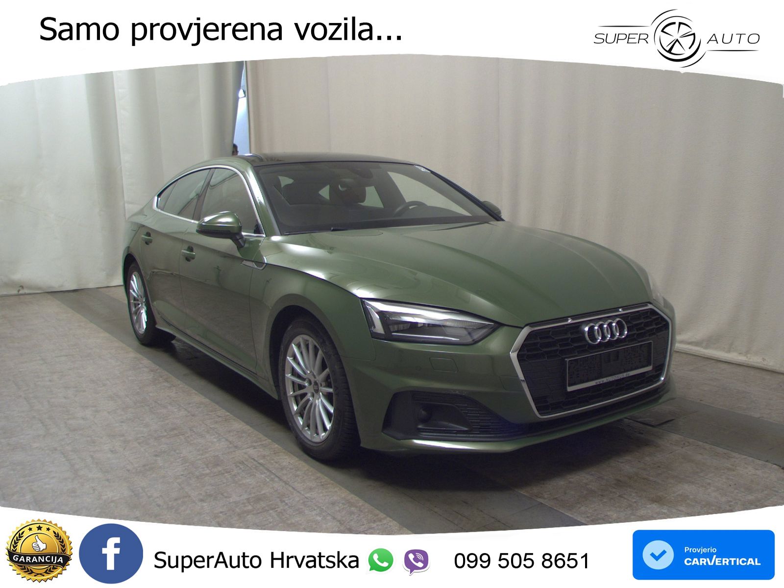 Audi A5 Sportback 40 TDI (204 KS) S tronic