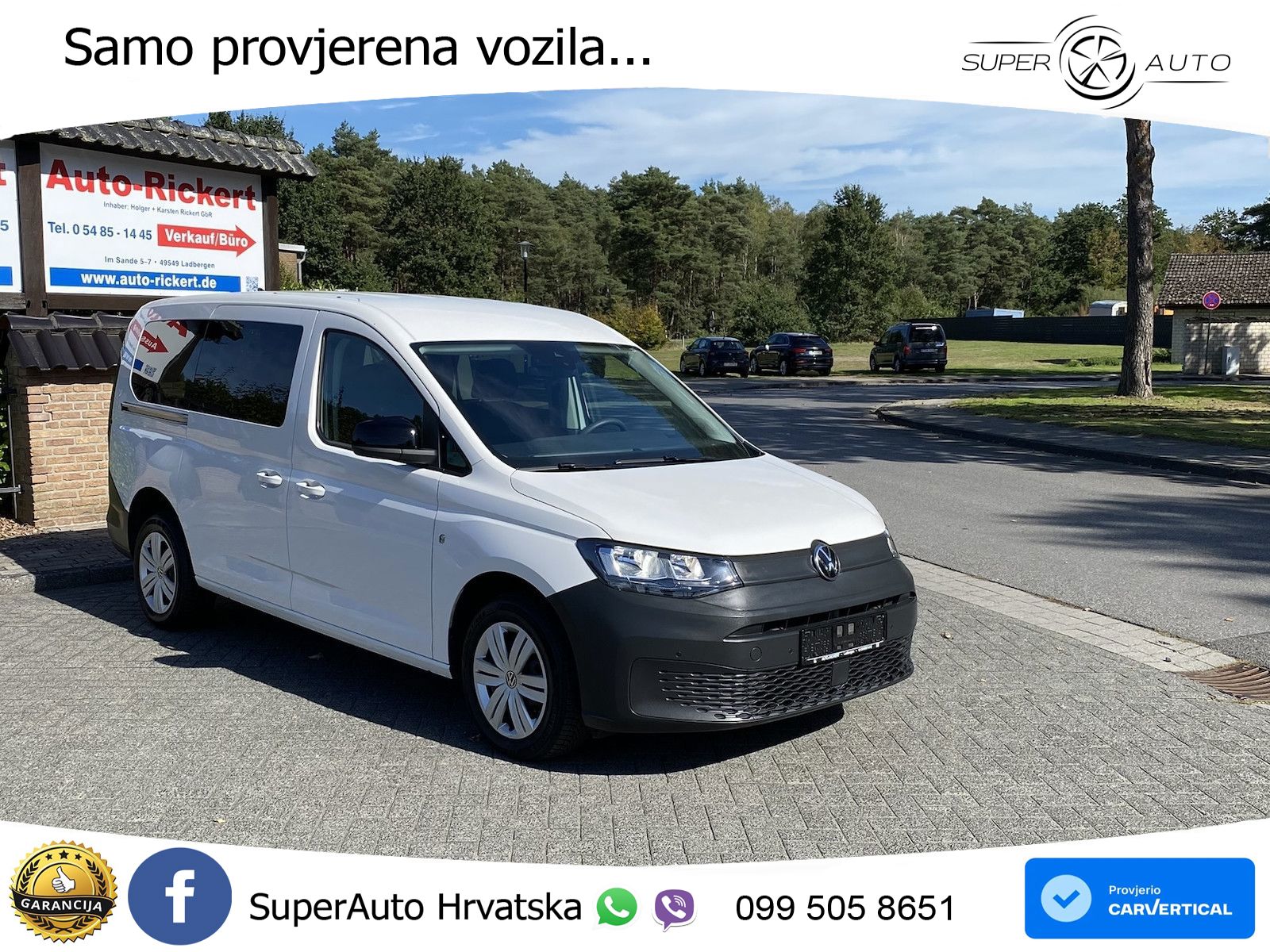Volkswagen Caddy Maxi Rollstuhlgerecht | Kamra | APP 102 KS