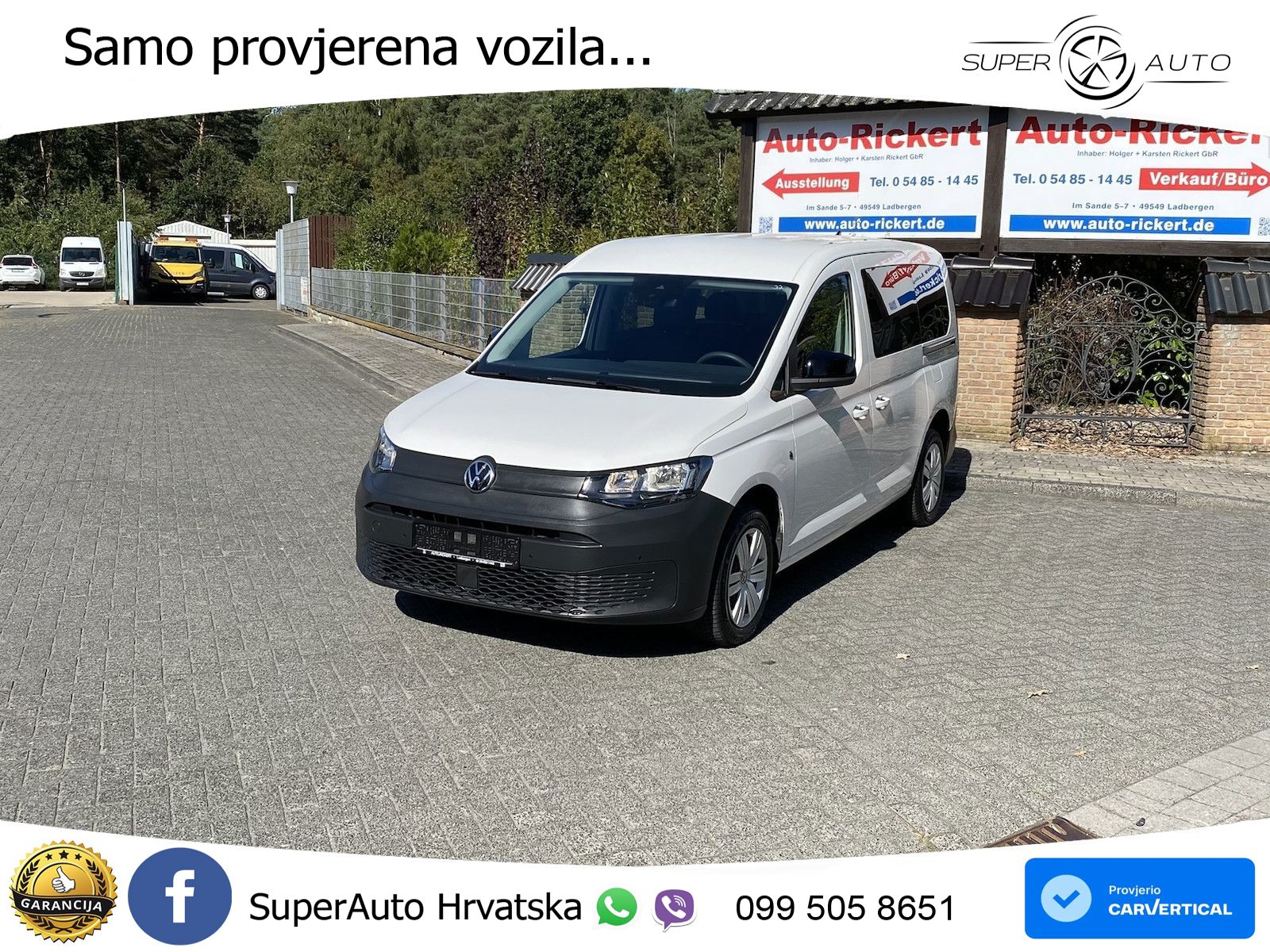 Volkswagen Caddy Maxi Rollstuhlgerecht | Kamra | APP 102 KS