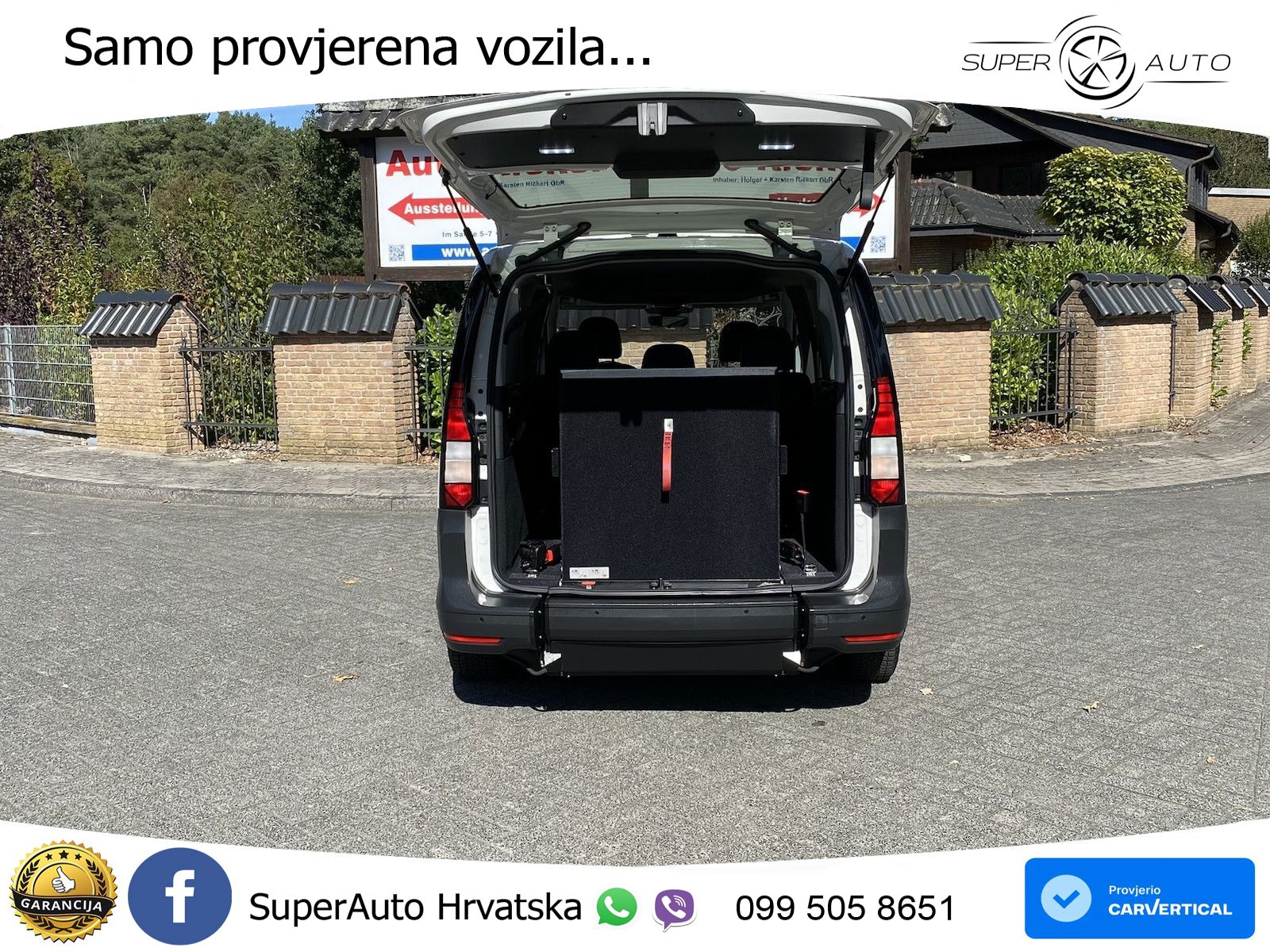 Volkswagen Caddy Maxi Rollstuhlgerecht | Kamra | APP 102 KS