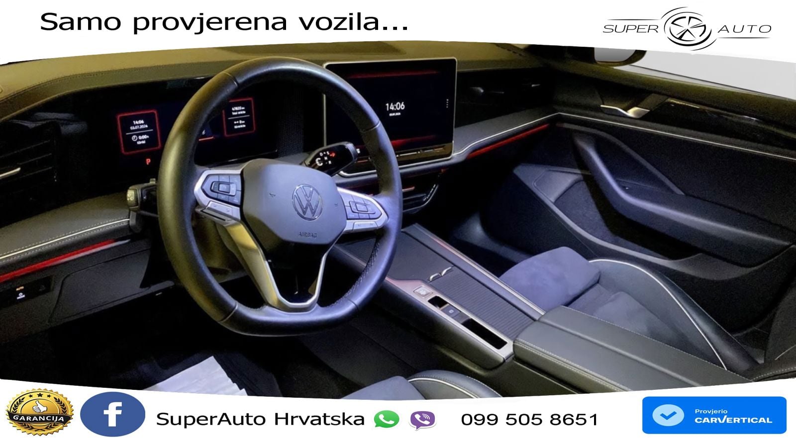 Volkswagen Passat Variant 1.5 TSI (272 KS) eHybrid DSG Business LED+GR SJED+ACC