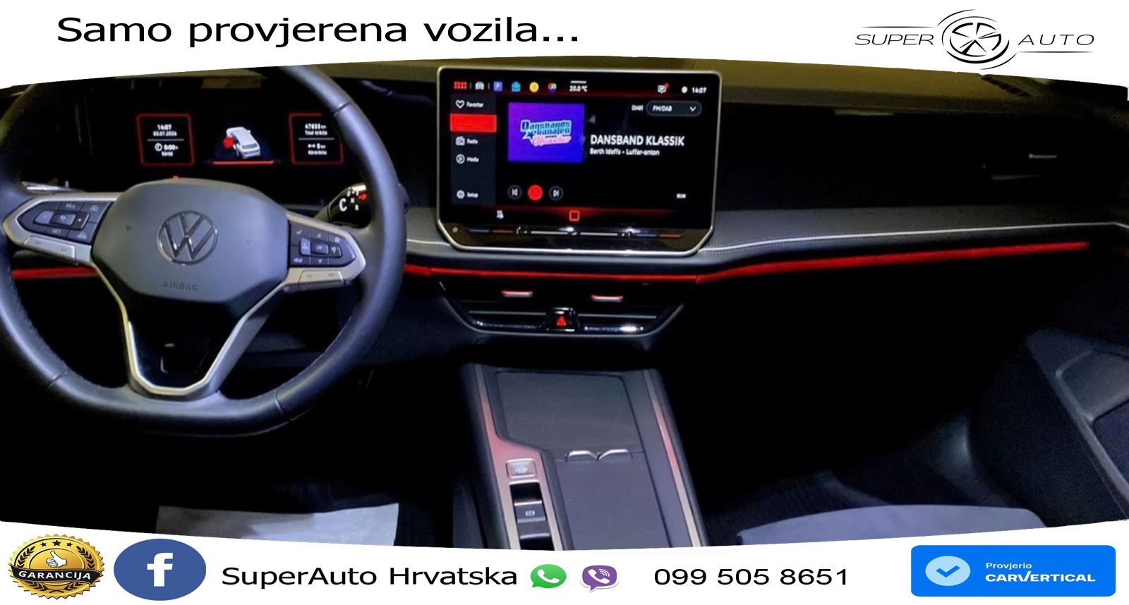 Volkswagen Passat Variant 1.5 TSI (272 KS) eHybrid DSG Business LED+GR SJED+ACC