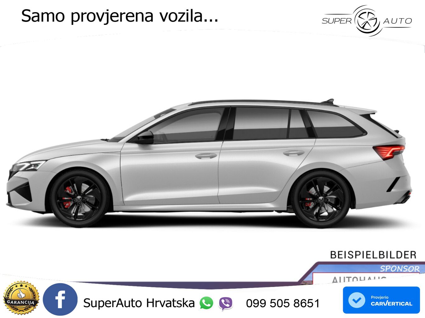 Škoda Octavia Combi RS 2.0 TSI (265 KS) DSG MATRIX+GR SJED+KAM