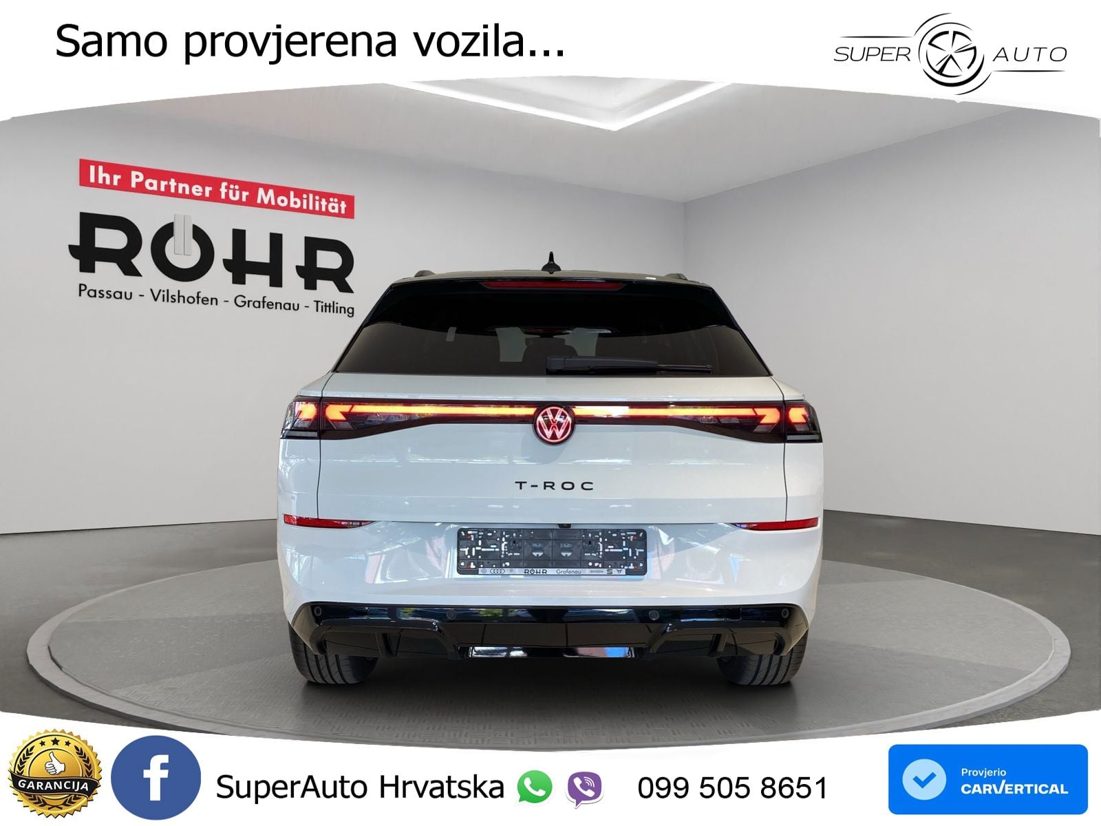 Volkswagen T-Roc 1.5 eTSI (150 KS)  DSG R-Line LED+GR SJED+ACC