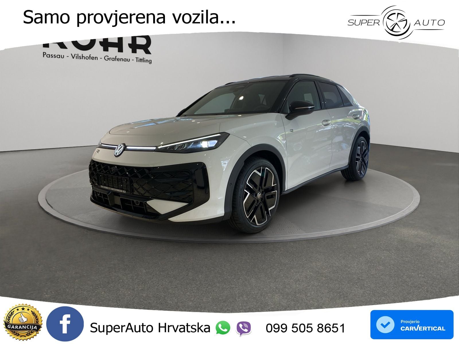 Volkswagen T-Roc 1.5 eTSI (150 KS)  DSG R-Line LED+GR SJED+ACC