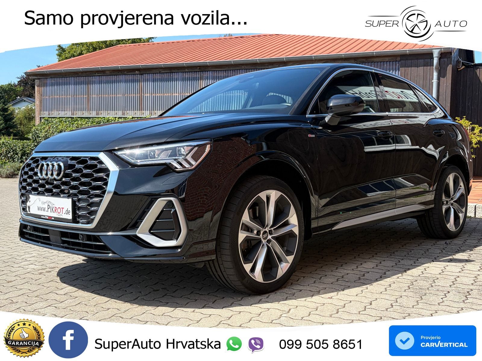 Audi Q3 Sportback 45 TFSIe (245 KS) S tronic S line LED+GR SJED+ACC