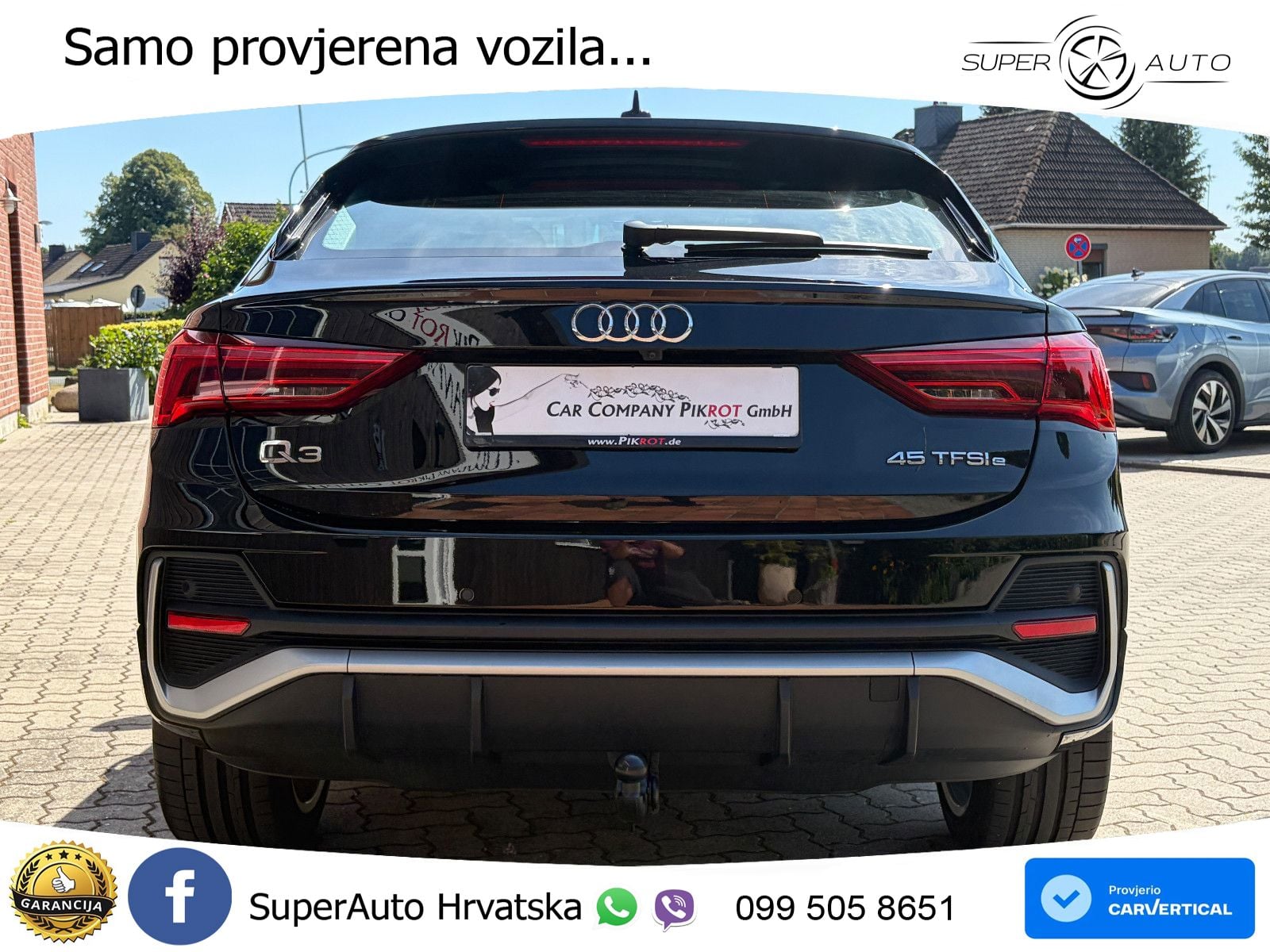Audi Q3 Sportback 45 TFSIe (245 KS) S tronic S line LED+GR SJED+ACC