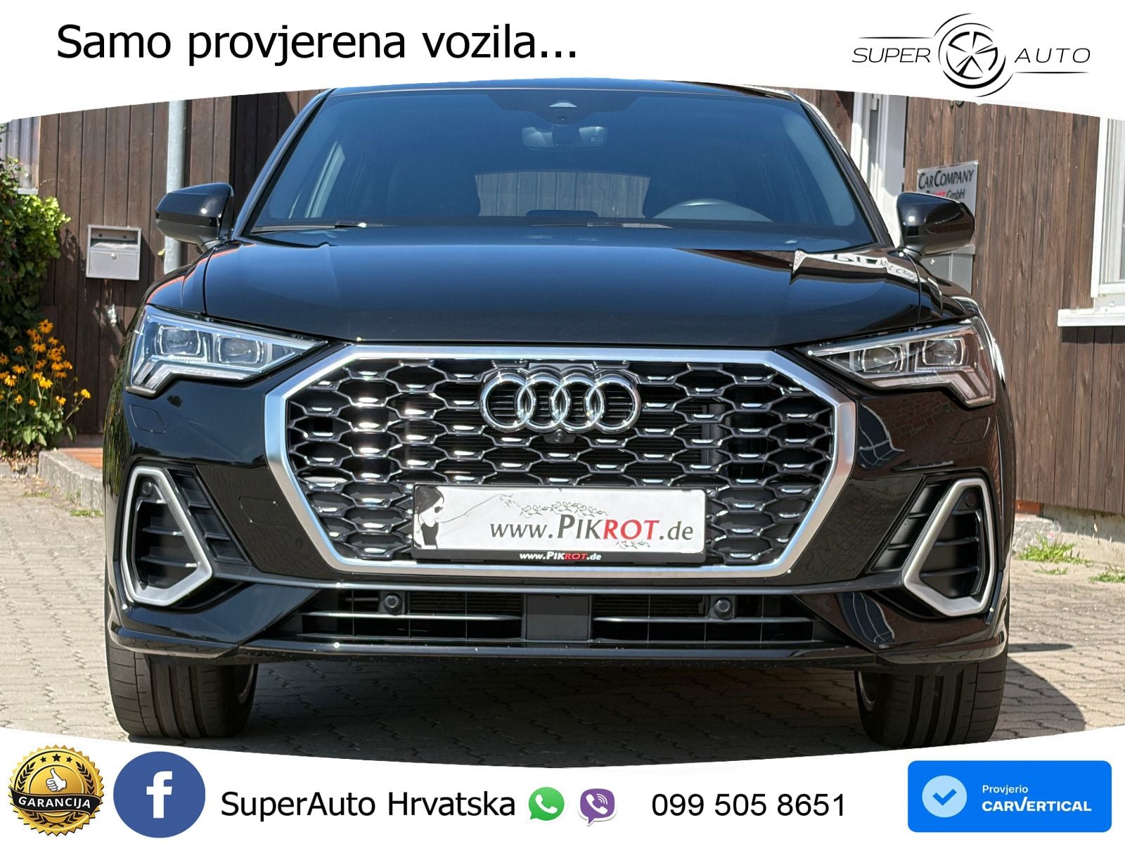 Audi Q3 Sportback 45 TFSIe (245 KS) S tronic S line LED+GR SJED+ACC