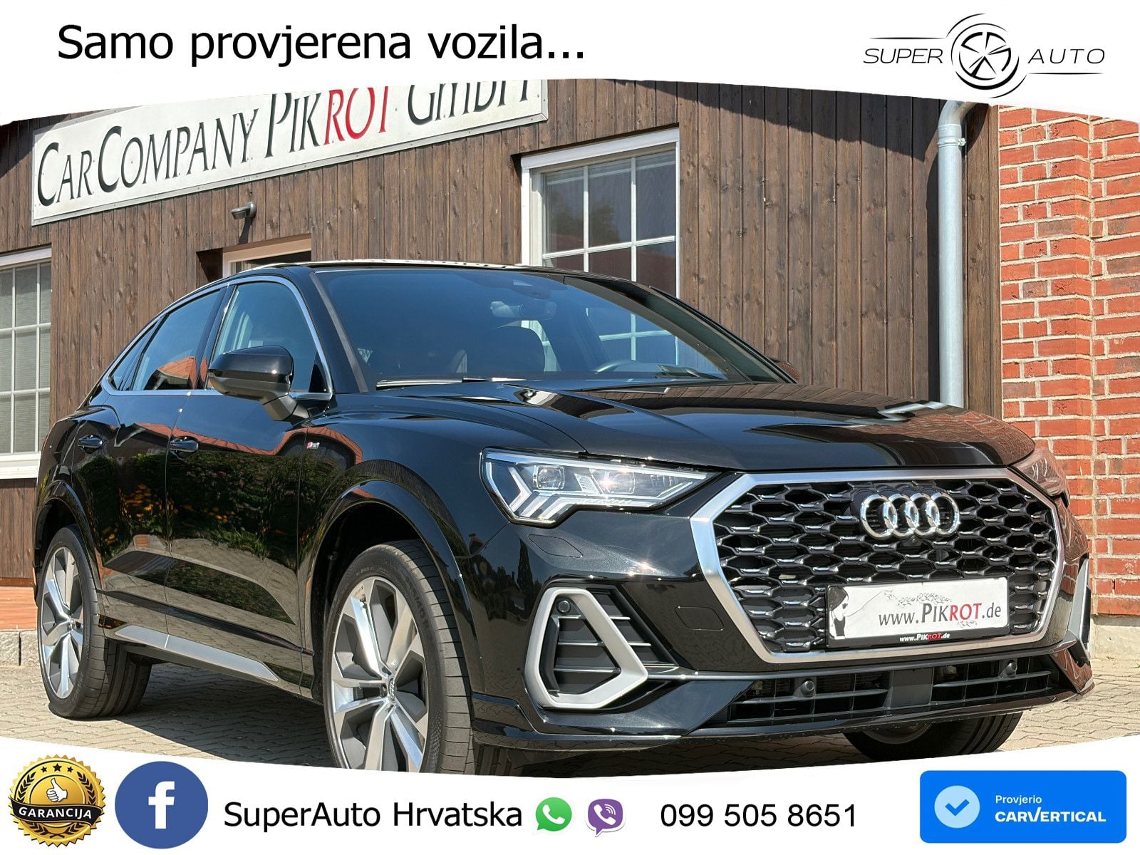 Audi Q3 Sportback 45 TFSIe (245 KS) S tronic S line LED+GR SJED+ACC