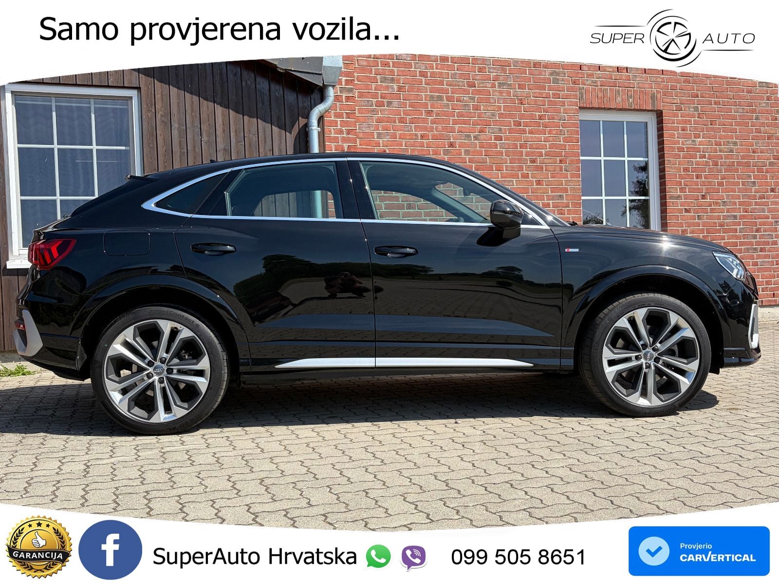 Audi Q3 Sportback 45 TFSIe (245 KS) S tronic S line LED+GR SJED+ACC