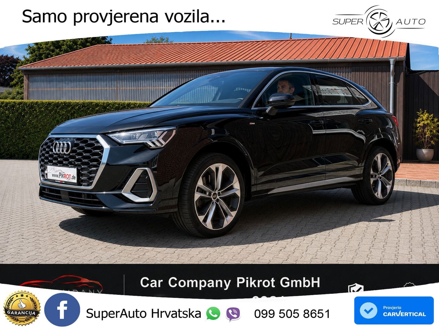 Audi Q3 Sportback 45 TFSIe (245 KS) S tronic S line LED+GR SJED+ACC