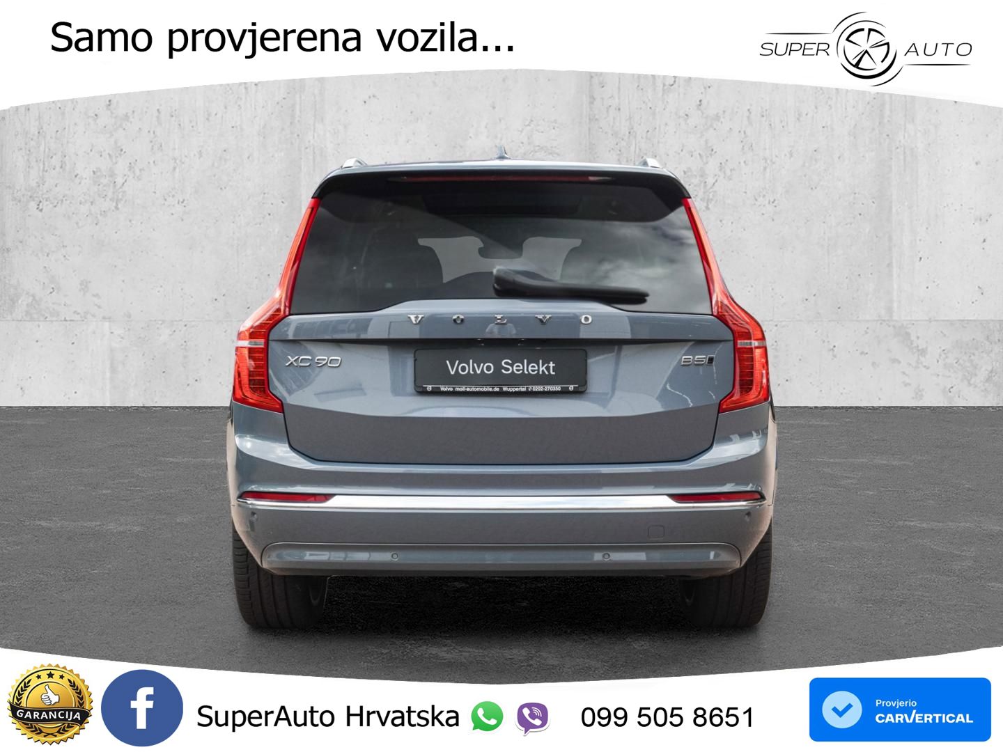 Volvo XC90 2.0 B5 Diesel AWD Automatic ACC+GR SJED+360+PANO