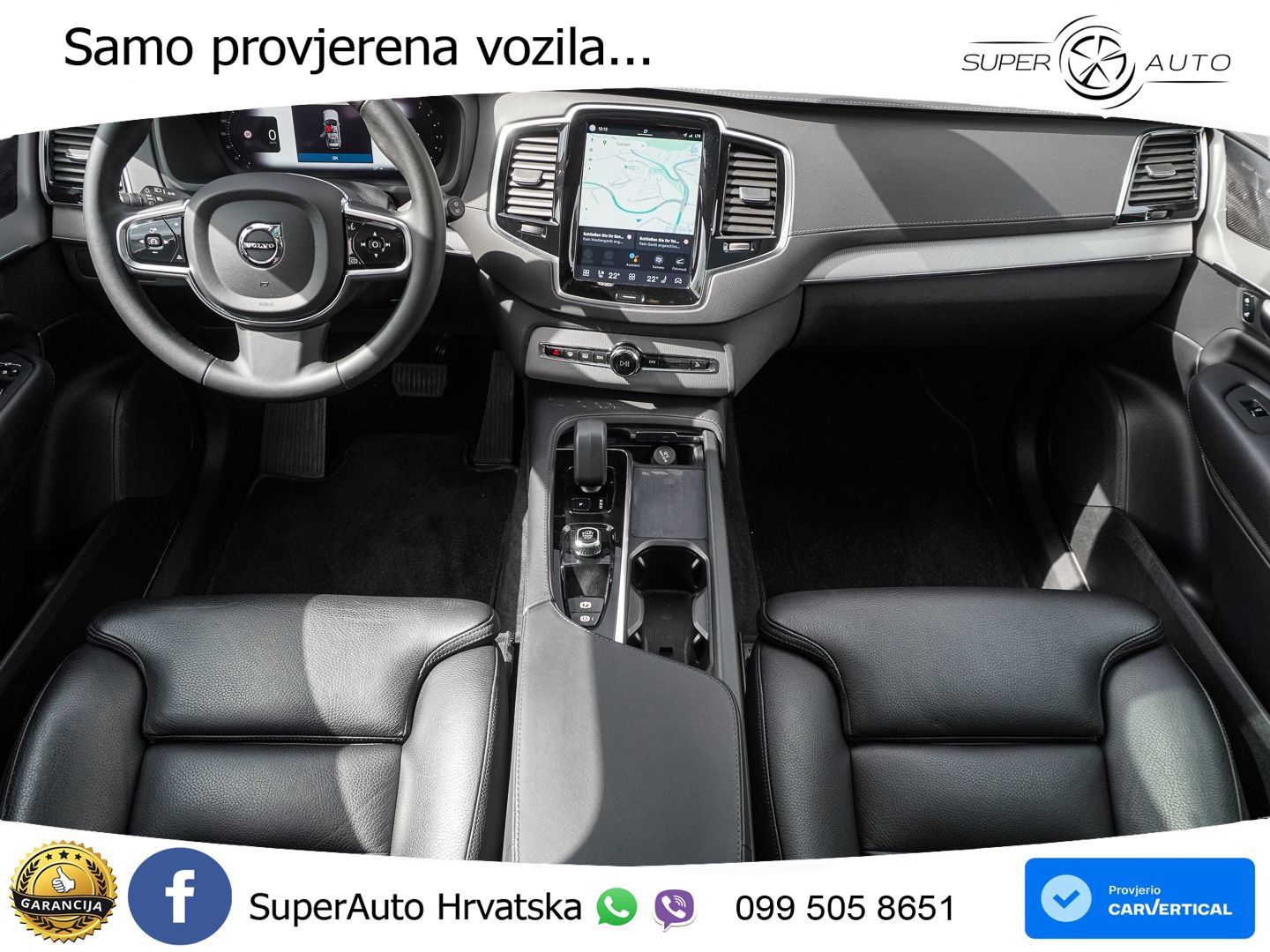 Volvo XC90 2.0 B5 Diesel AWD Automatic ACC+GR SJED+360+PANO