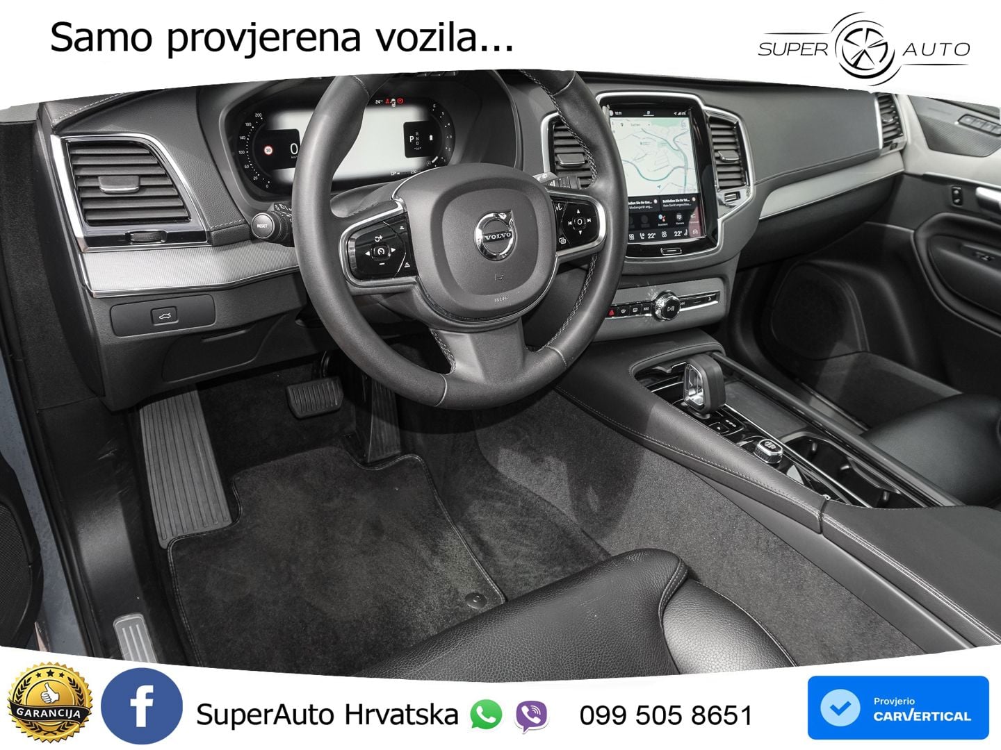 Volvo XC90 2.0 B5 Diesel AWD Automatic ACC+GR SJED+360+PANO