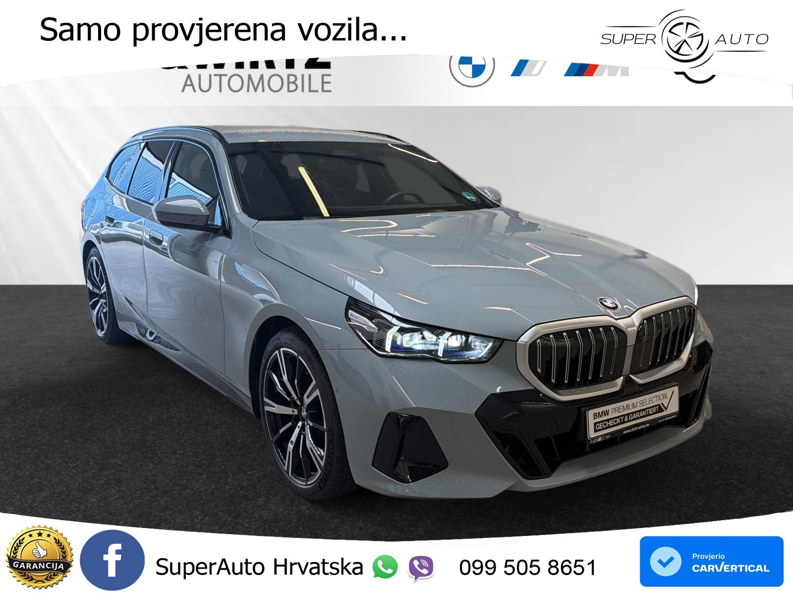 BMW 520i Touring (208 KS) Steptronic LED+GR SJED+ACC