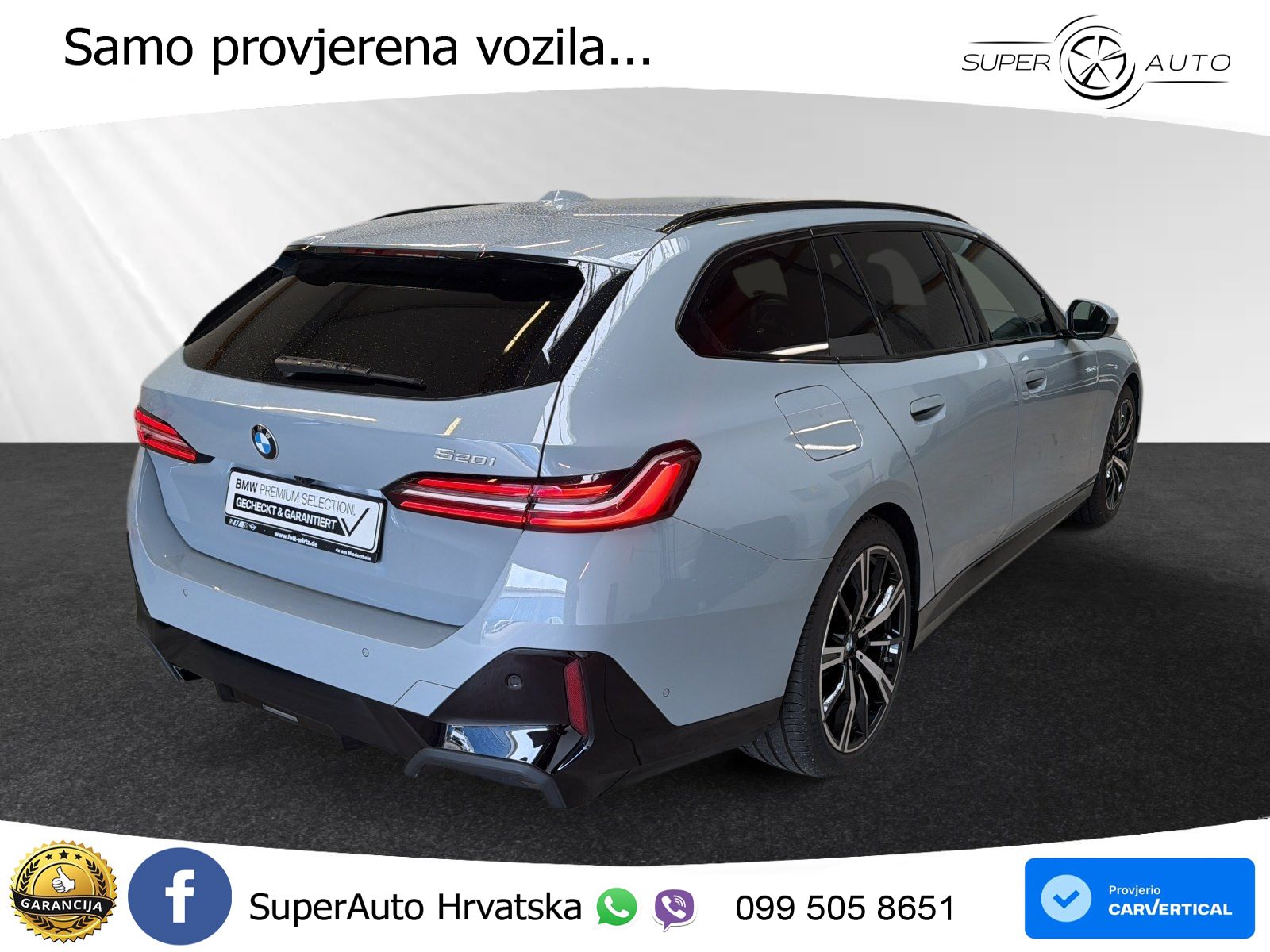 BMW 520i Touring (208 KS) Steptronic LED+GR SJED+ACC