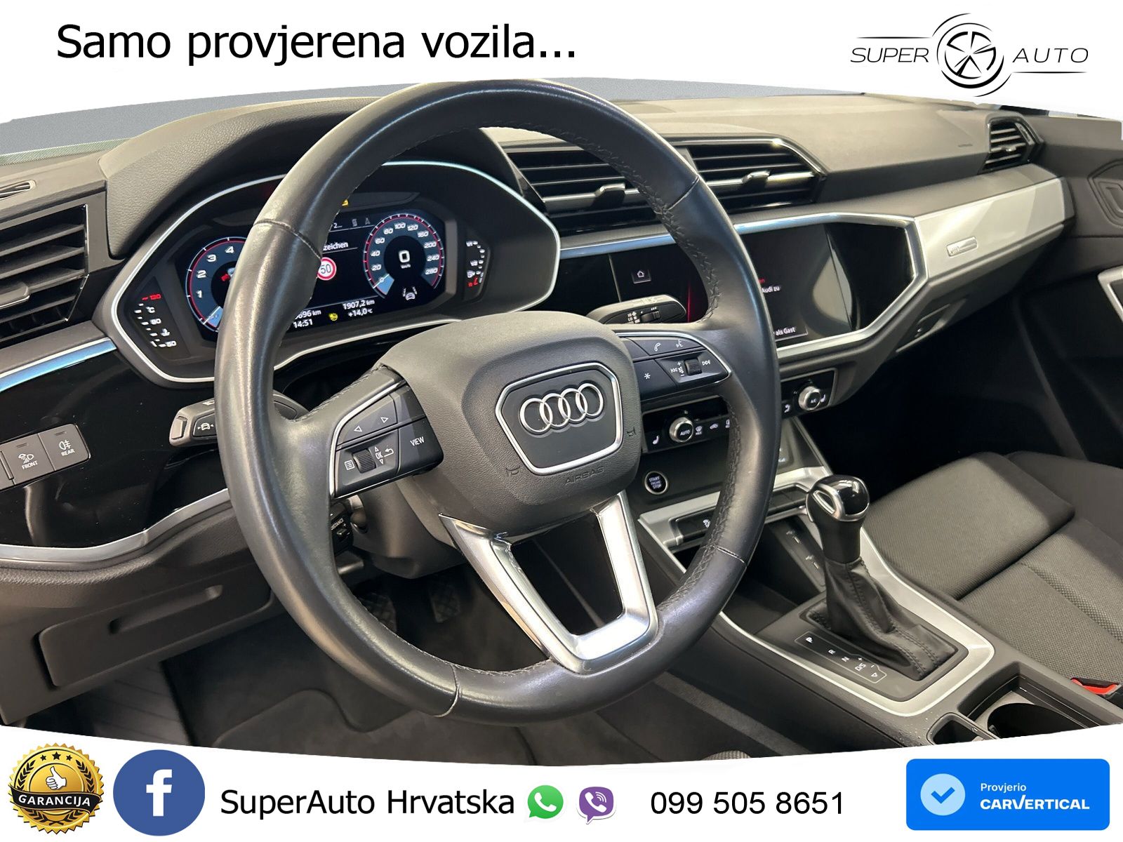 Audi Q3 35 TFSI (150 KS) S tronic advanced LED+GR SJED+ACC