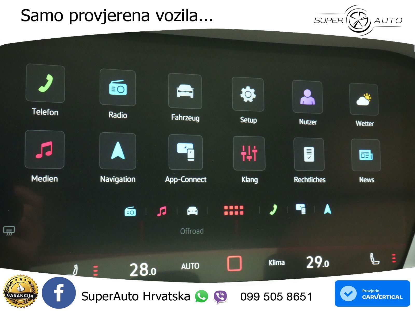 Volkswagen Touareg 3.0 V6 TDI (286 KS) 4MOTION Tiptronic ZRAČNI+ACC+GR SJED+KAM