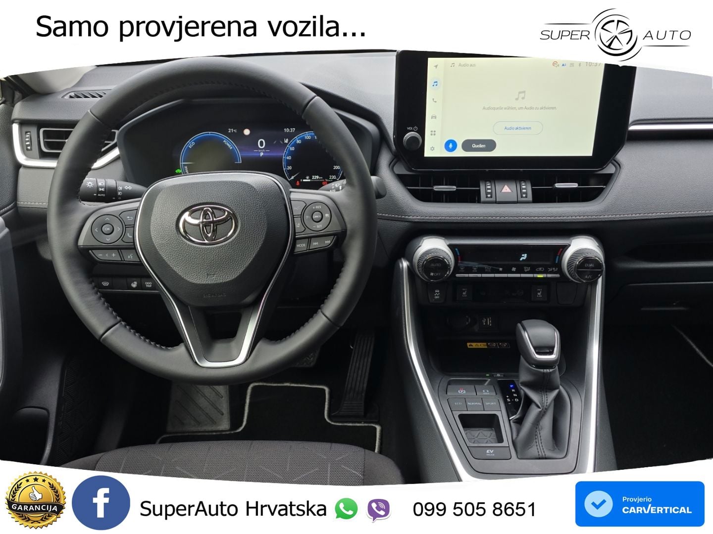 Toyota RAV4 2.5 (218 KS) Hybrid eCVT Team Deutschland LED+GR SJED+ACC