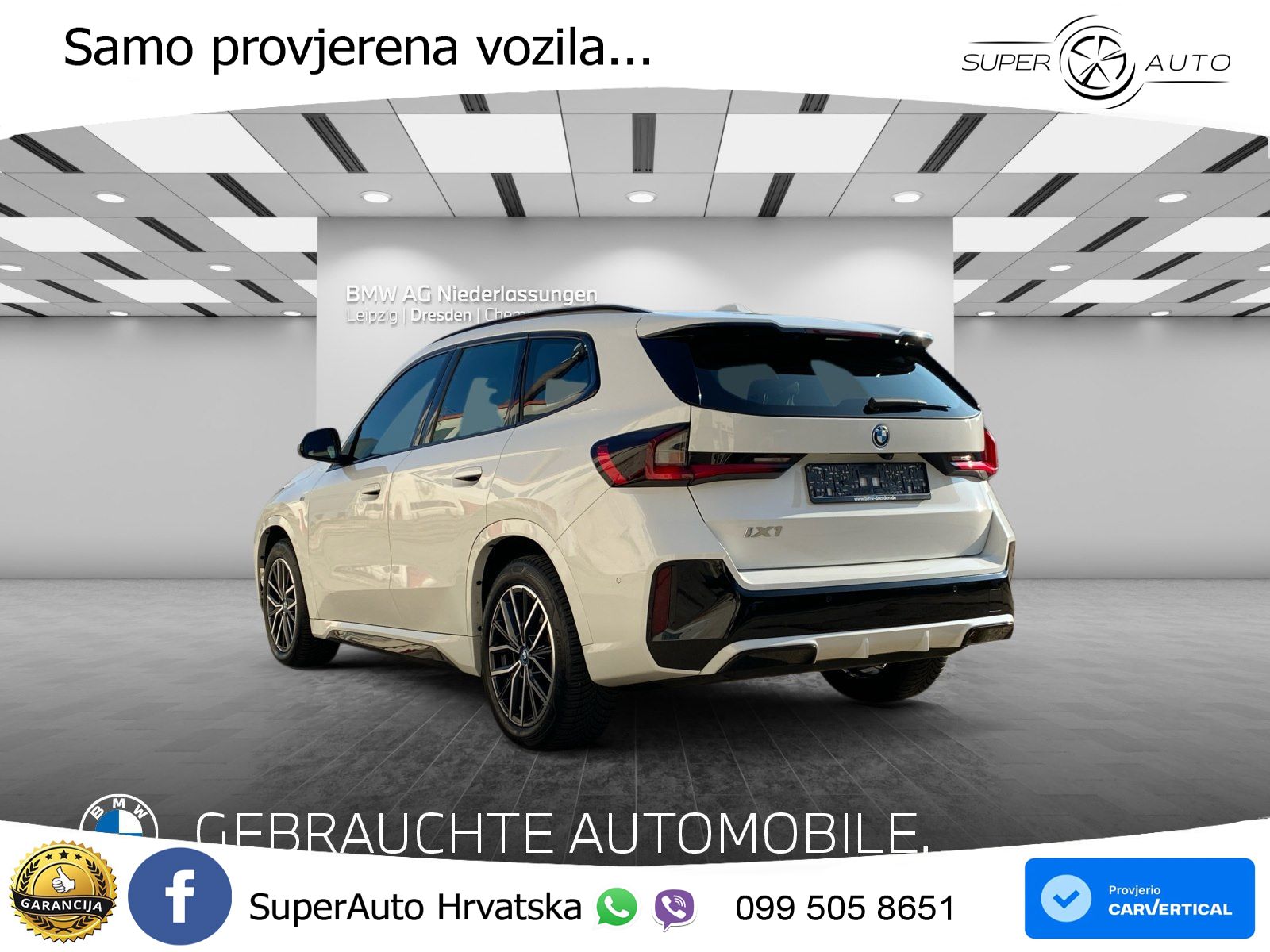 BMW iX1 68 kWh (313 KS) xDrive30 M Sport LED+GR SJED+ACC