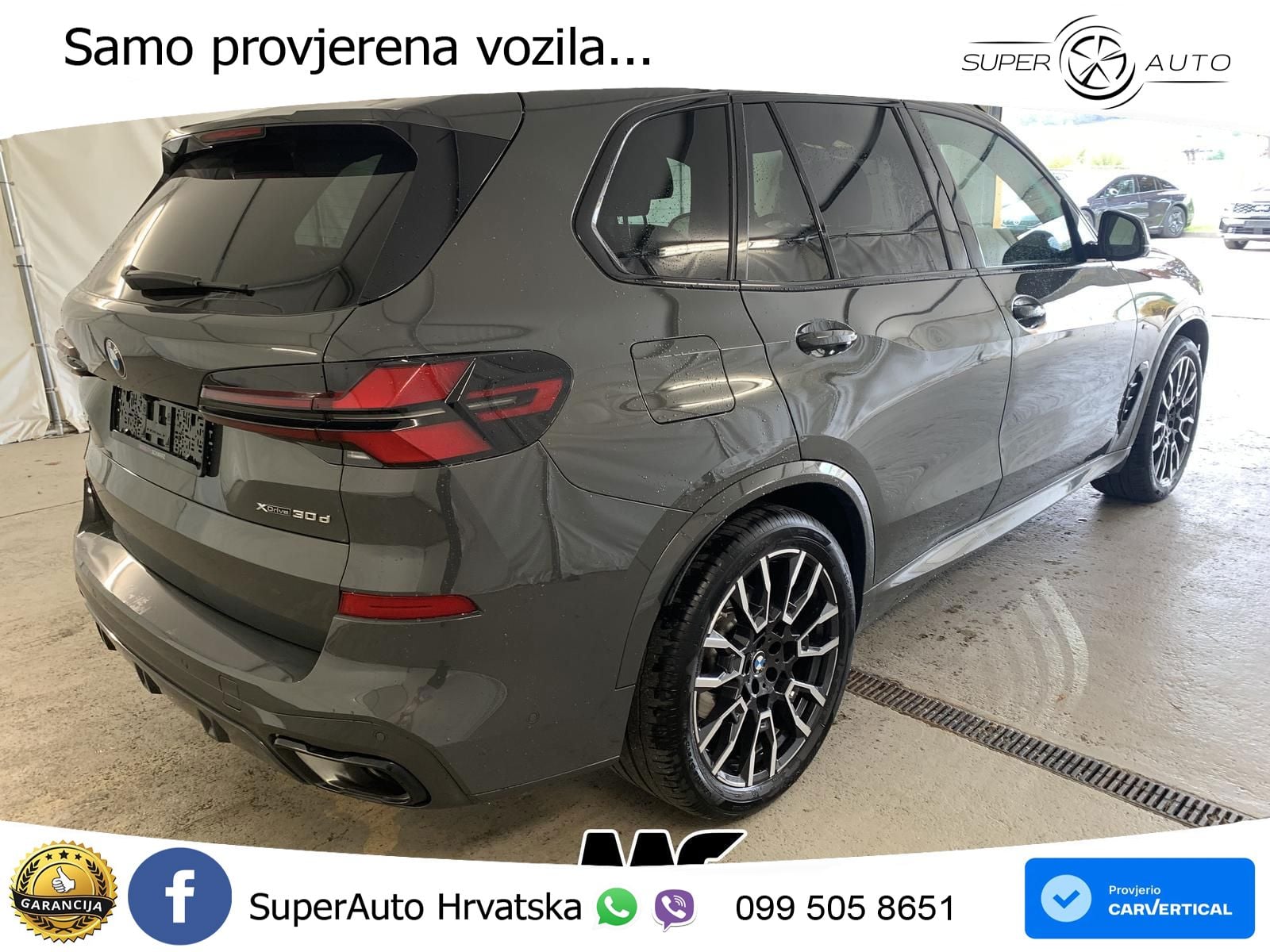 BMW X5 30d (298 KS) xDrive Steptronic M Sport ZRAČNI+ACC+GR SJED+KAM+PANO