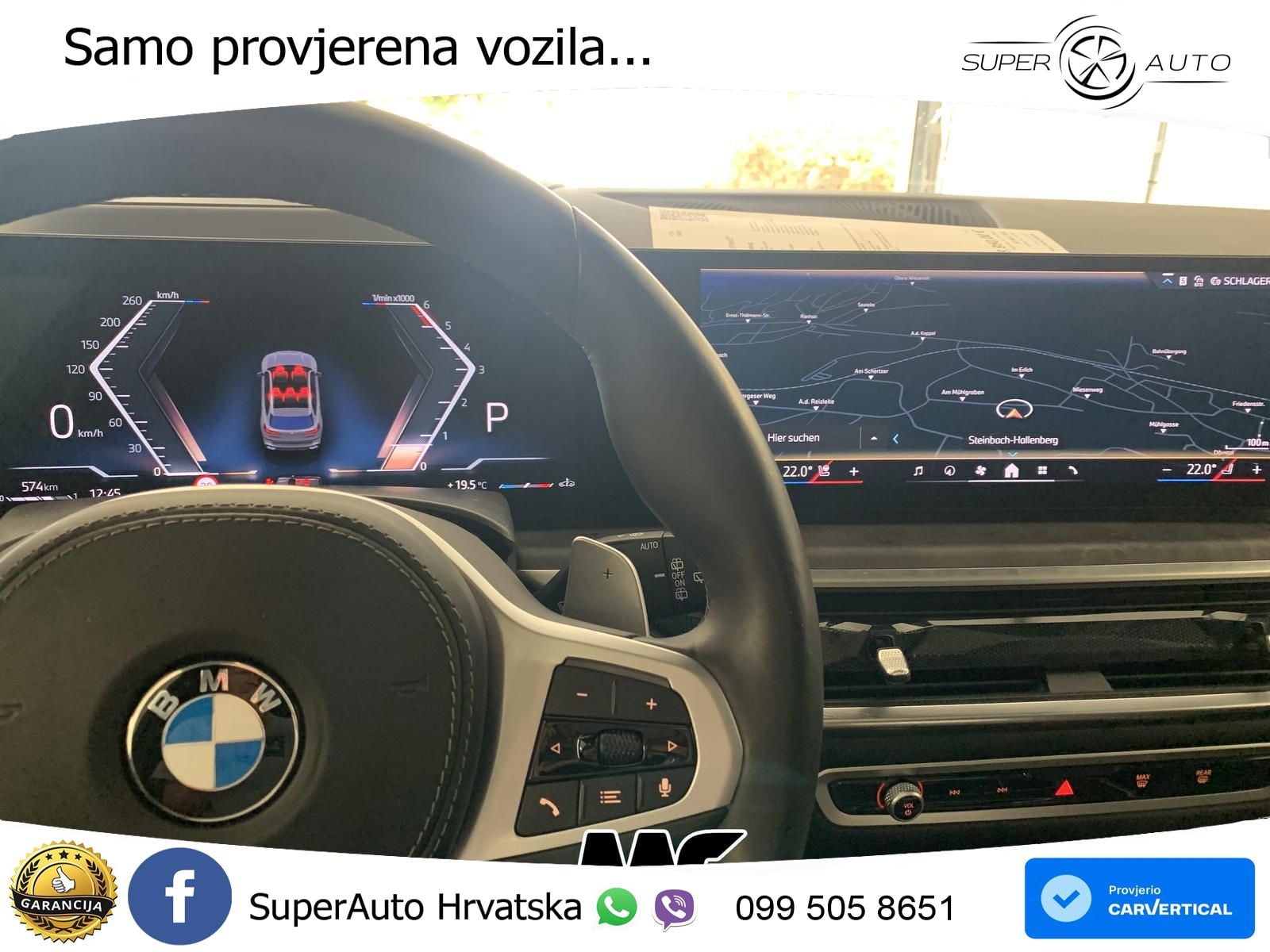 BMW X5 30d (298 KS) xDrive Steptronic M Sport ZRAČNI+ACC+GR SJED+KAM+PANO