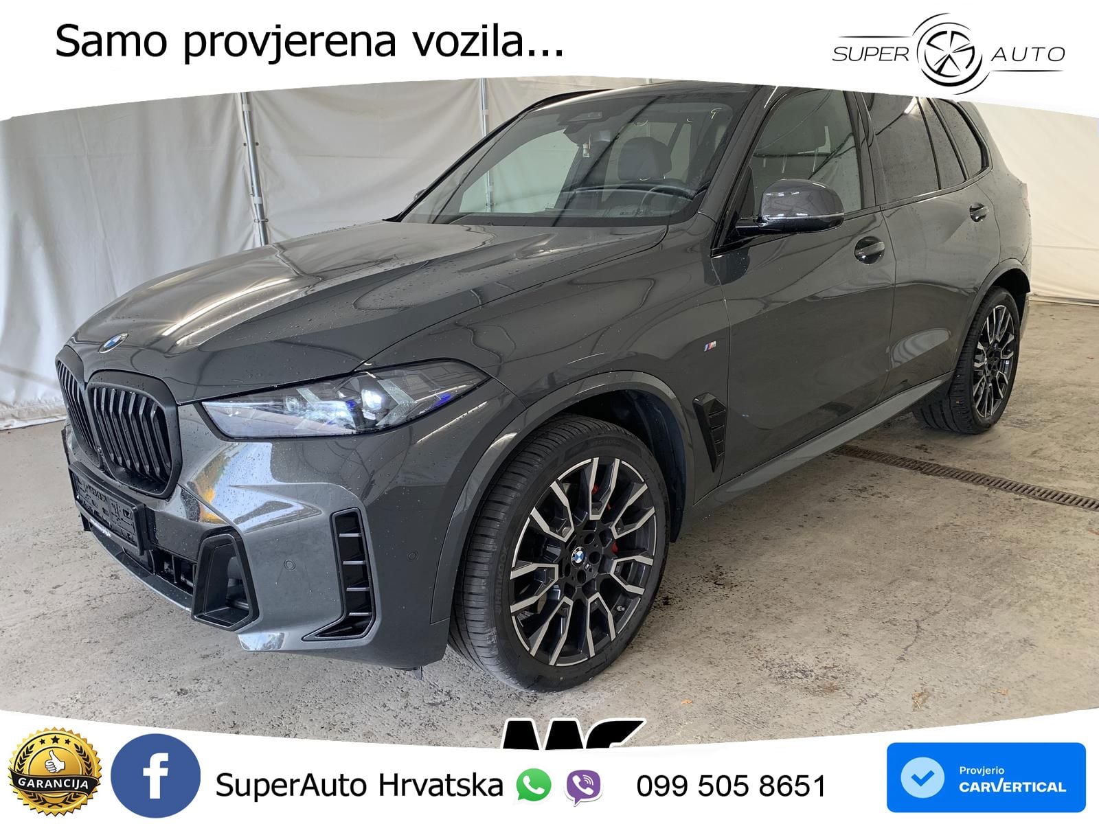 BMW X5 30d (298 KS) xDrive Steptronic M Sport ZRAČNI+ACC+GR SJED+KAM+PANO