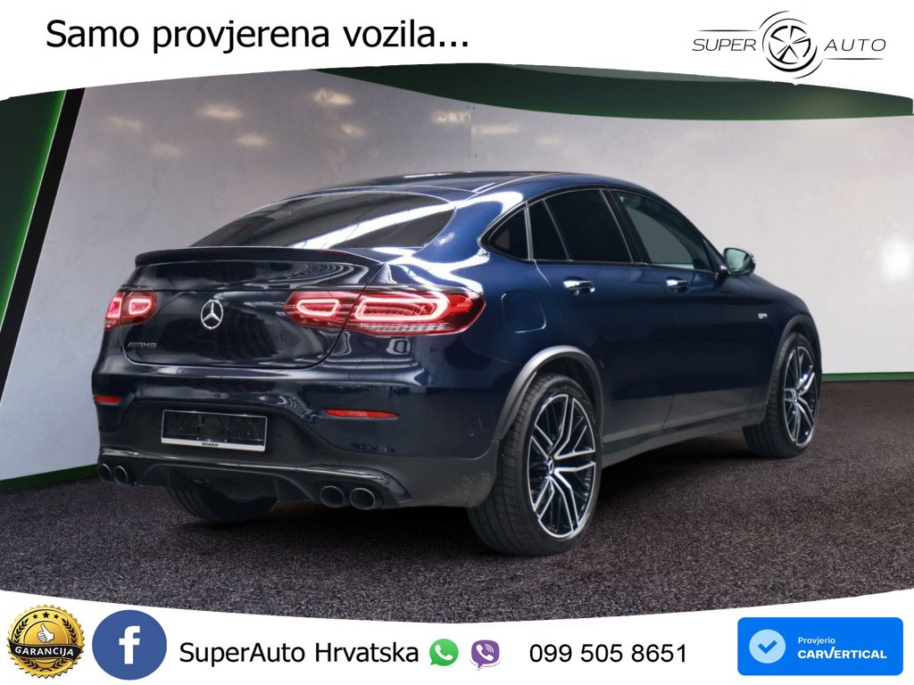 Mercedes GLC Coupe AMG 43 V6 (390 KS) 4MATIC TCT ZRAČNI+ACC+4xGR SJED+KAM