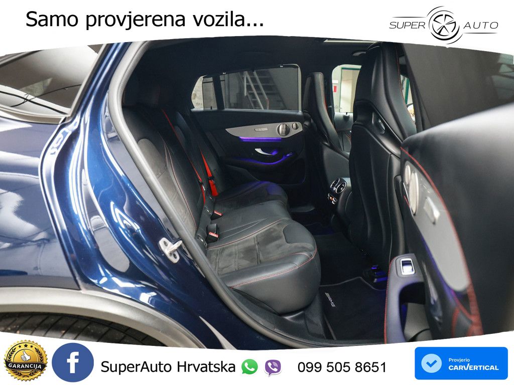 Mercedes GLC Coupe AMG 43 V6 (390 KS) 4MATIC TCT ZRAČNI+ACC+4xGR SJED+KAM