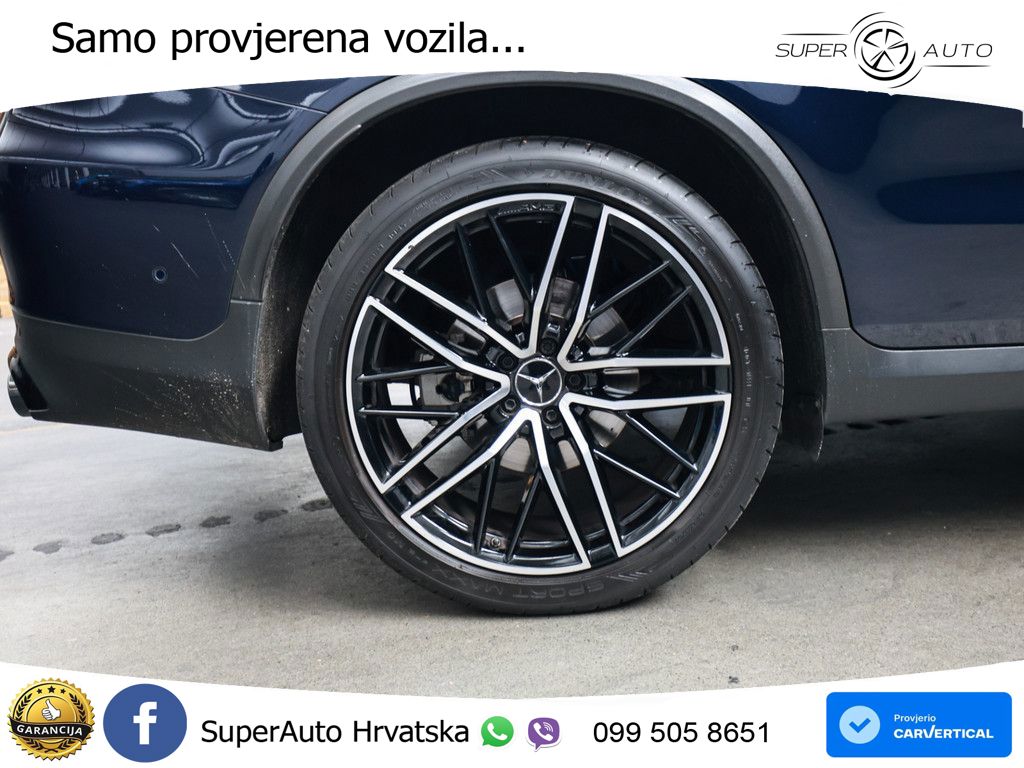 Mercedes GLC Coupe AMG 43 V6 (390 KS) 4MATIC TCT ZRAČNI+ACC+4xGR SJED+KAM