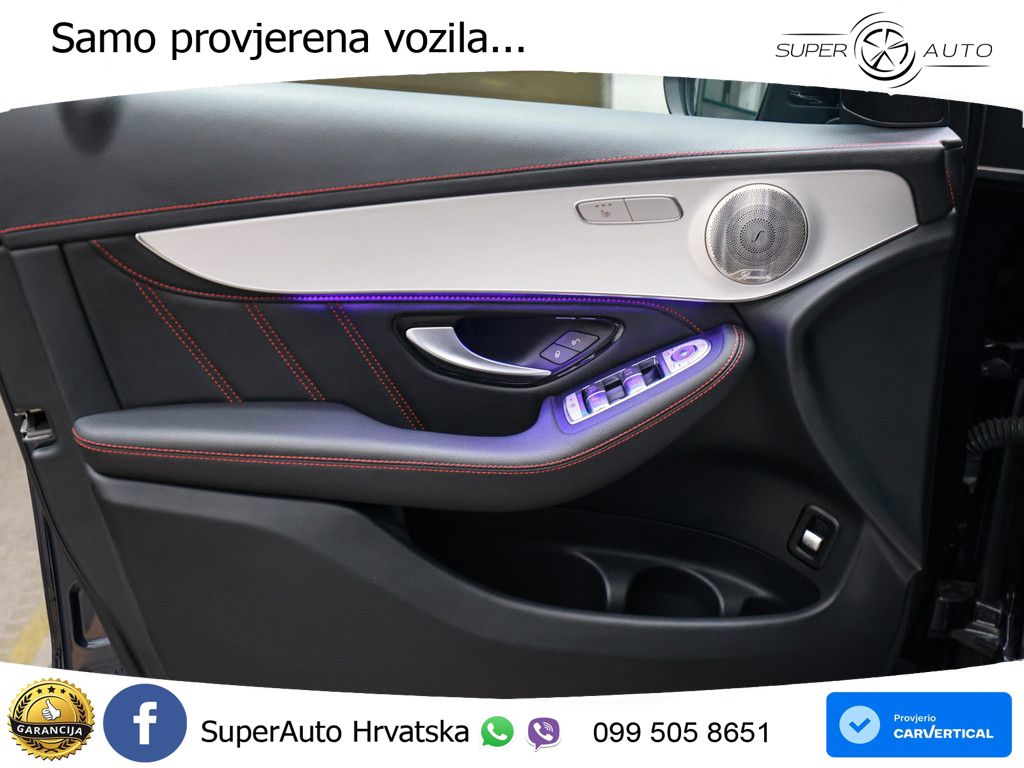 Mercedes GLC Coupe AMG 43 V6 (390 KS) 4MATIC TCT ZRAČNI+ACC+4xGR SJED+KAM