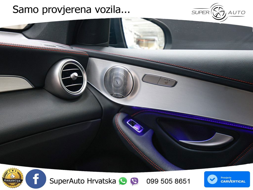 Mercedes GLC Coupe AMG 43 V6 (390 KS) 4MATIC TCT ZRAČNI+ACC+4xGR SJED+KAM