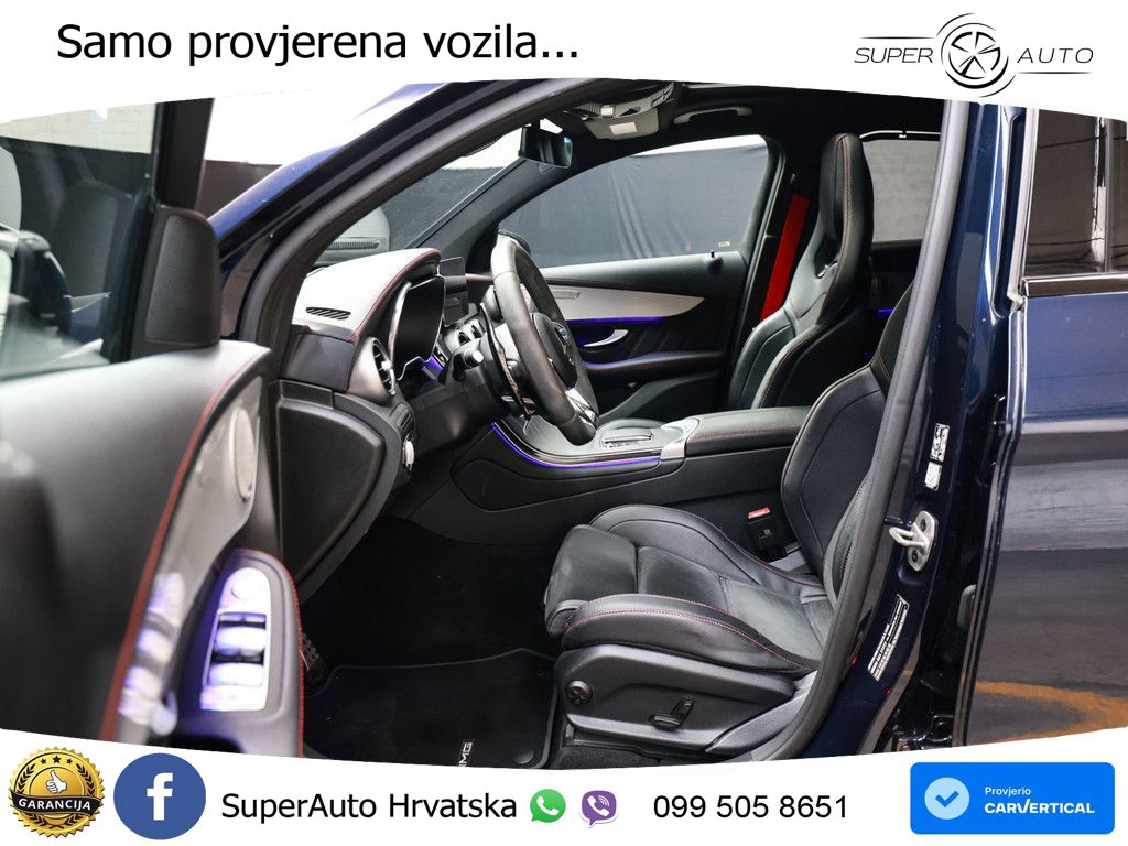 Mercedes GLC Coupe AMG 43 V6 (390 KS) 4MATIC TCT ZRAČNI+ACC+4xGR SJED+KAM