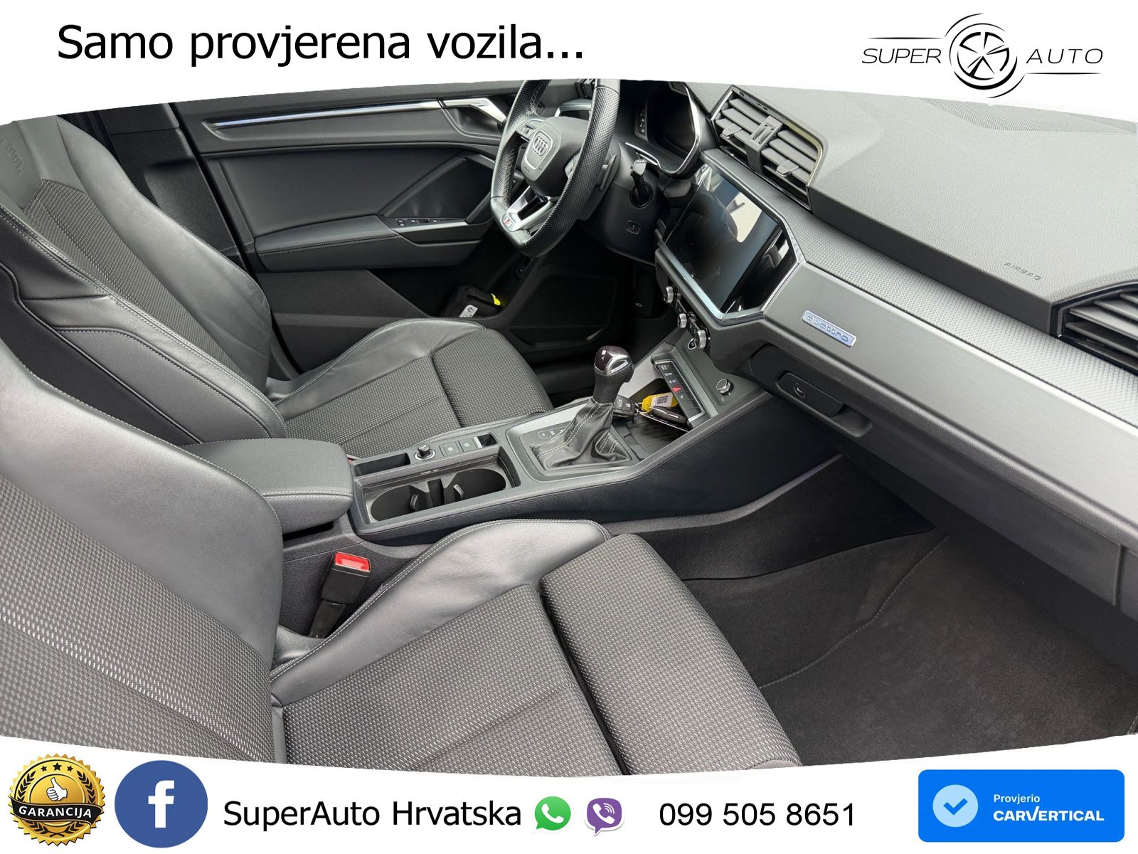 Audi Q3 Sportback 40 TFSI (190 KS) quattro S tronic S line LED+GR SJED+ACC