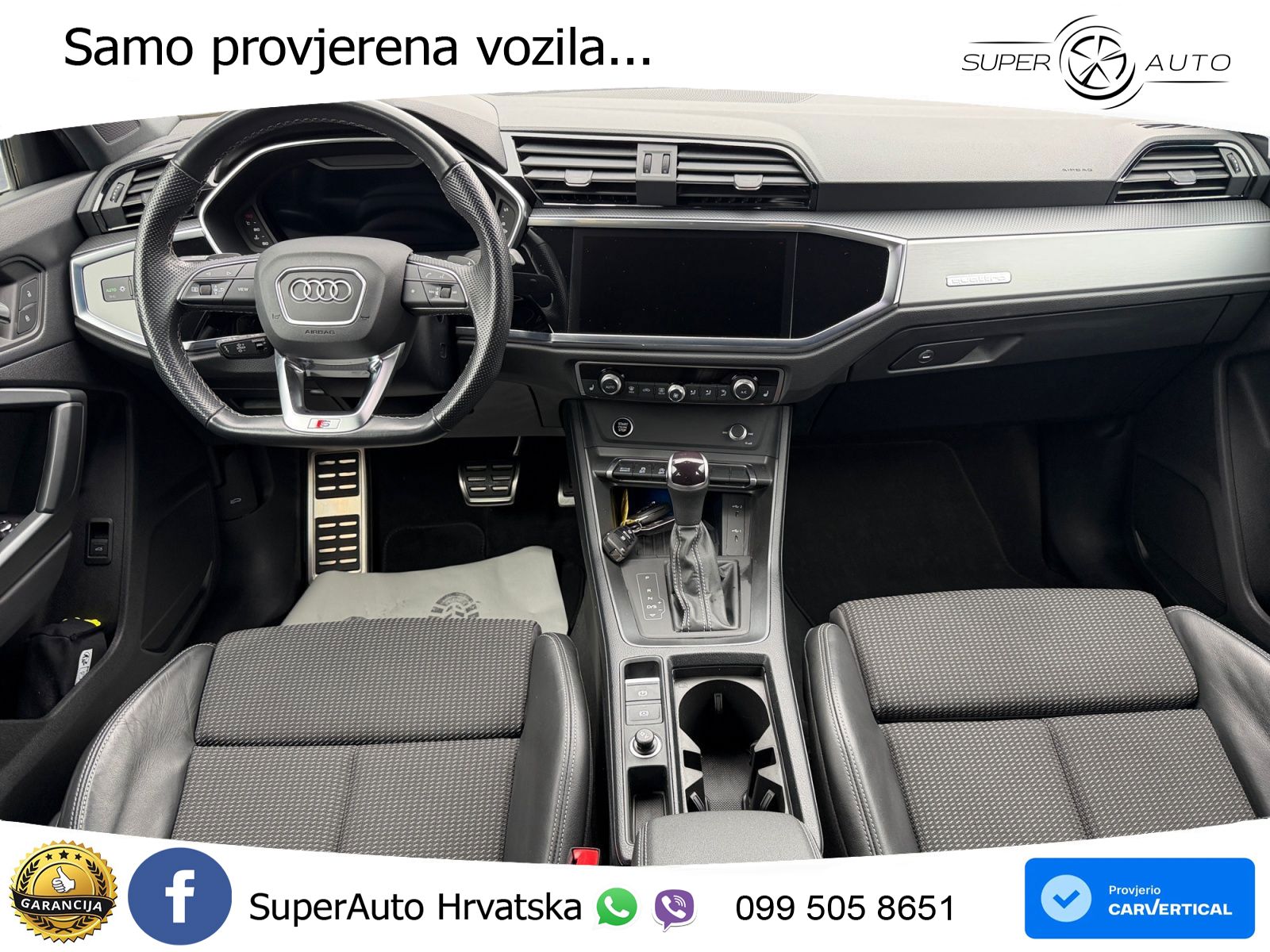 Audi Q3 Sportback 40 TFSI (190 KS) quattro S tronic S line LED+GR SJED+ACC