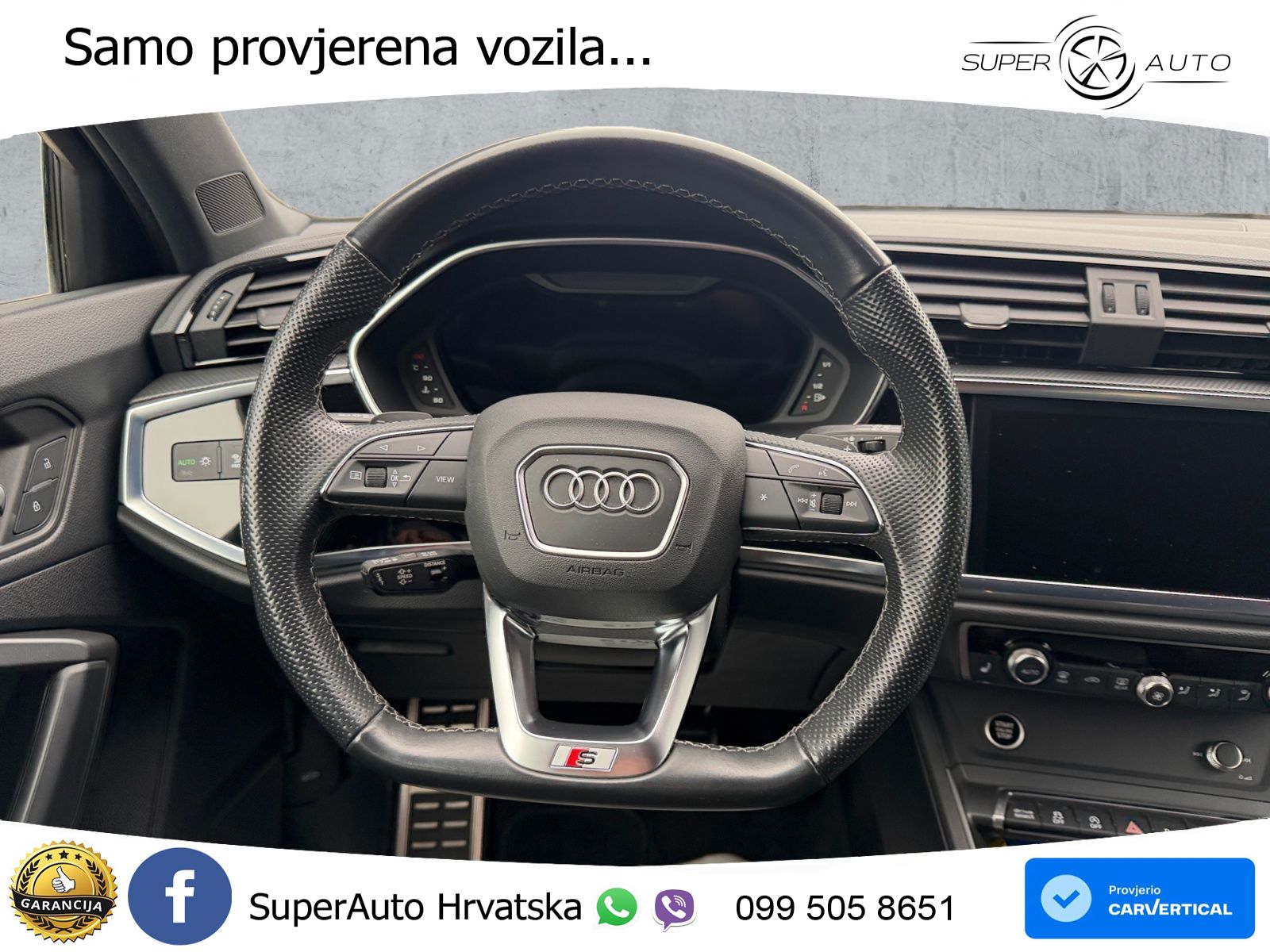 Audi Q3 Sportback 40 TFSI (190 KS) quattro S tronic S line LED+GR SJED+ACC