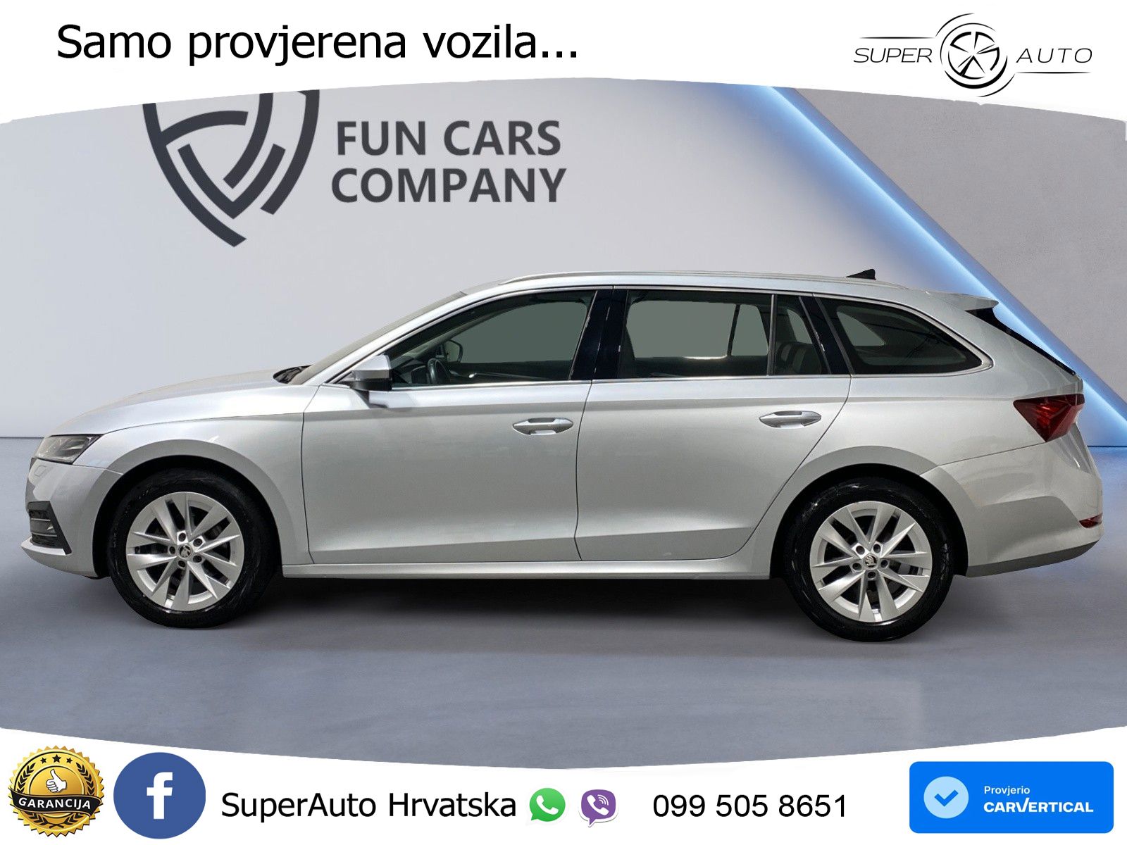 Škoda Octavia Combi 2.0 TDI (150 KS) DSG LED+GR SJED+ACC
