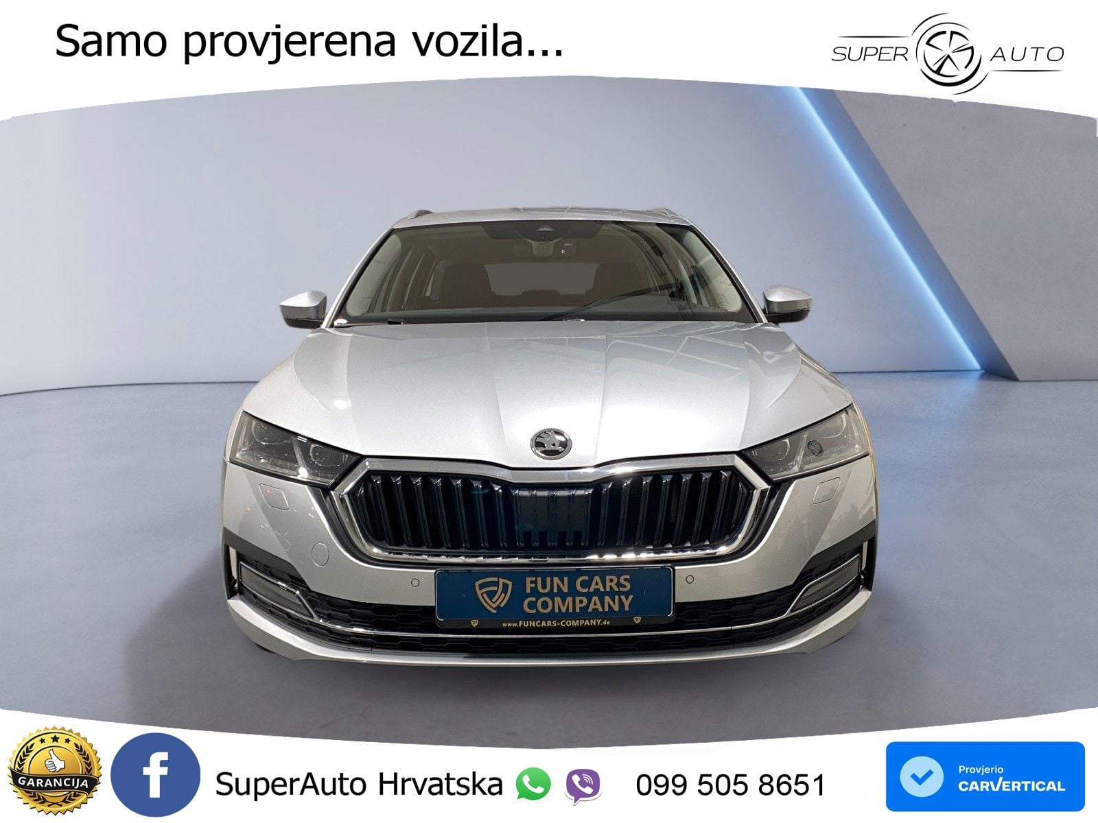 Škoda Octavia Combi 2.0 TDI (150 KS) DSG LED+GR SJED+ACC