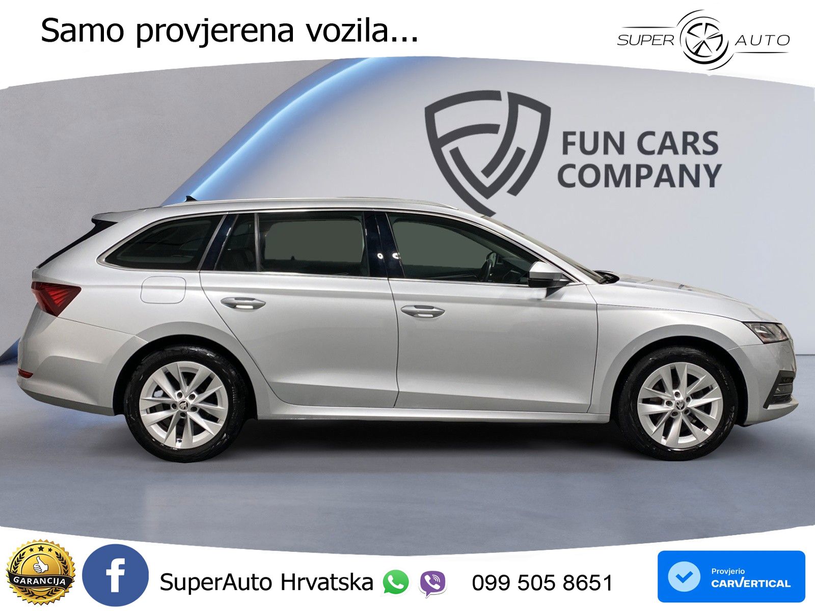 Škoda Octavia Combi 2.0 TDI (150 KS) DSG LED+GR SJED+ACC