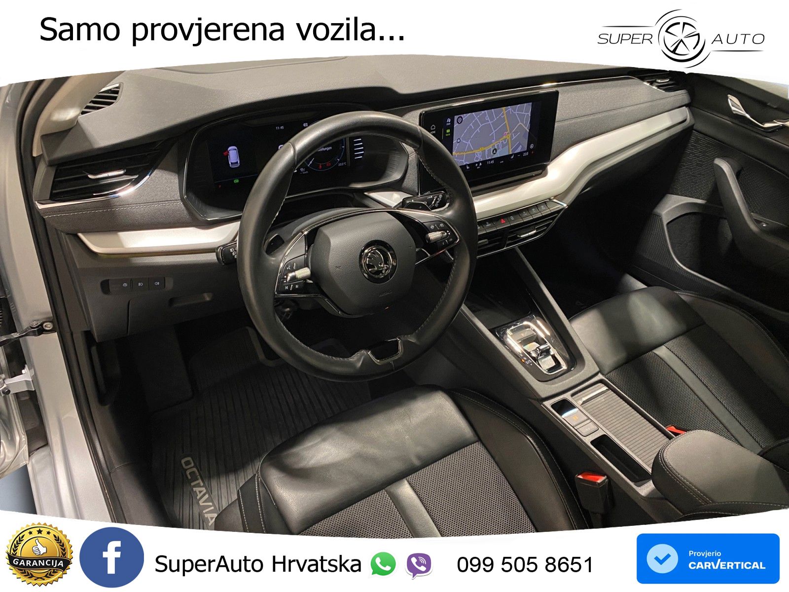 Škoda Octavia Combi 2.0 TDI (150 KS) DSG LED+GR SJED+ACC