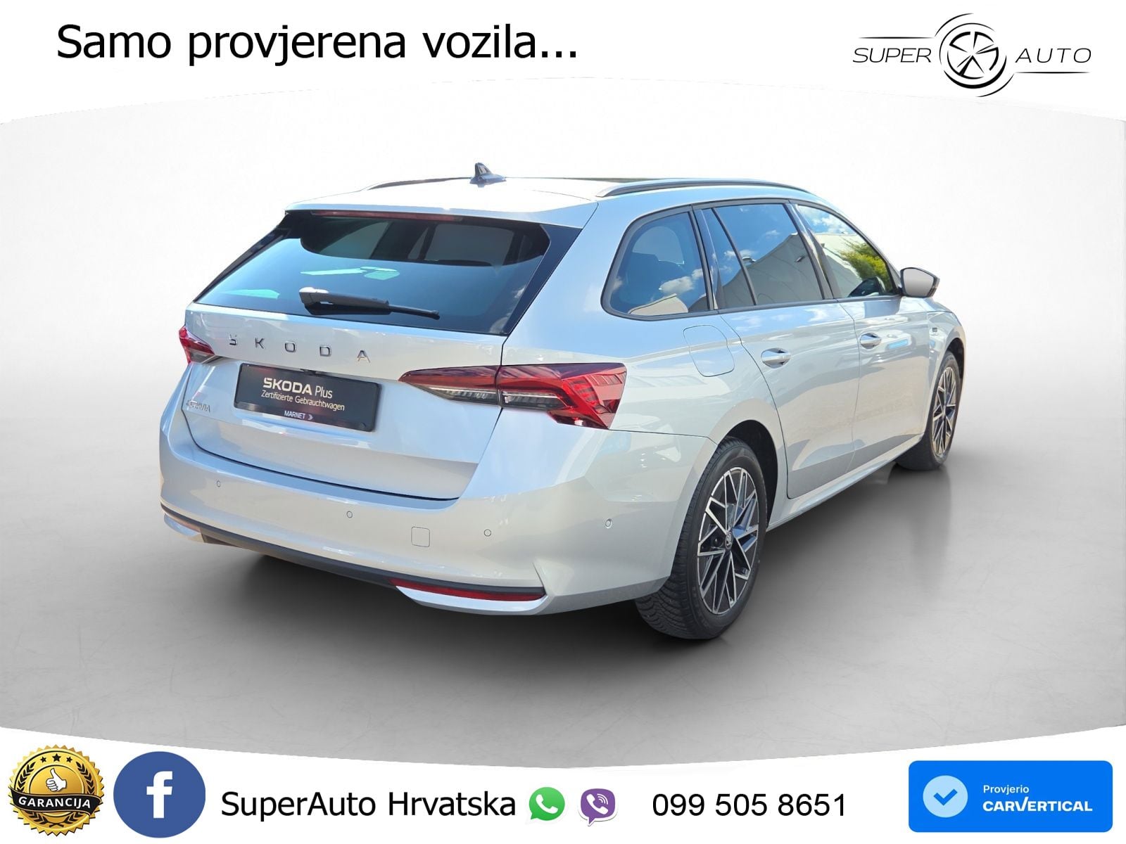 Škoda Octavia Combi 2.0 TDI (150 KS) DSG Selection LED+GR SJED+ACC