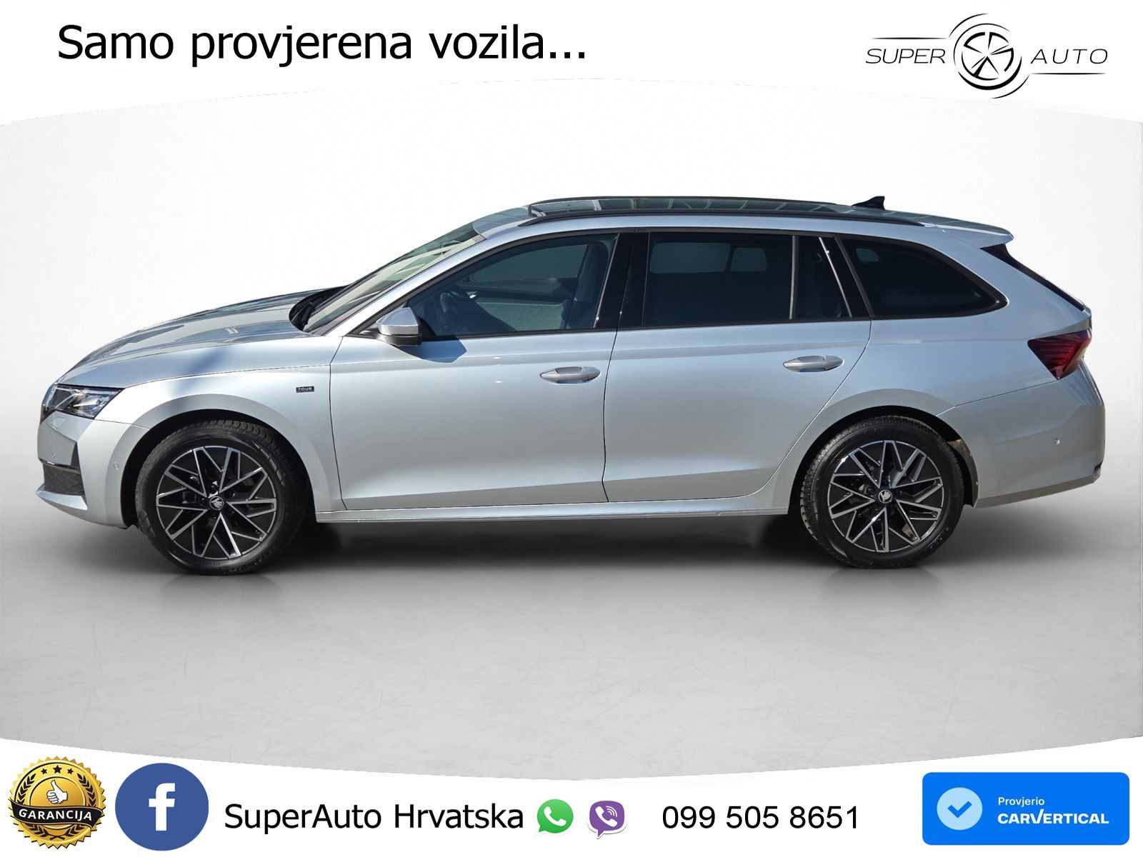 Škoda Octavia Combi 2.0 TDI (150 KS) DSG Selection LED+GR SJED+ACC