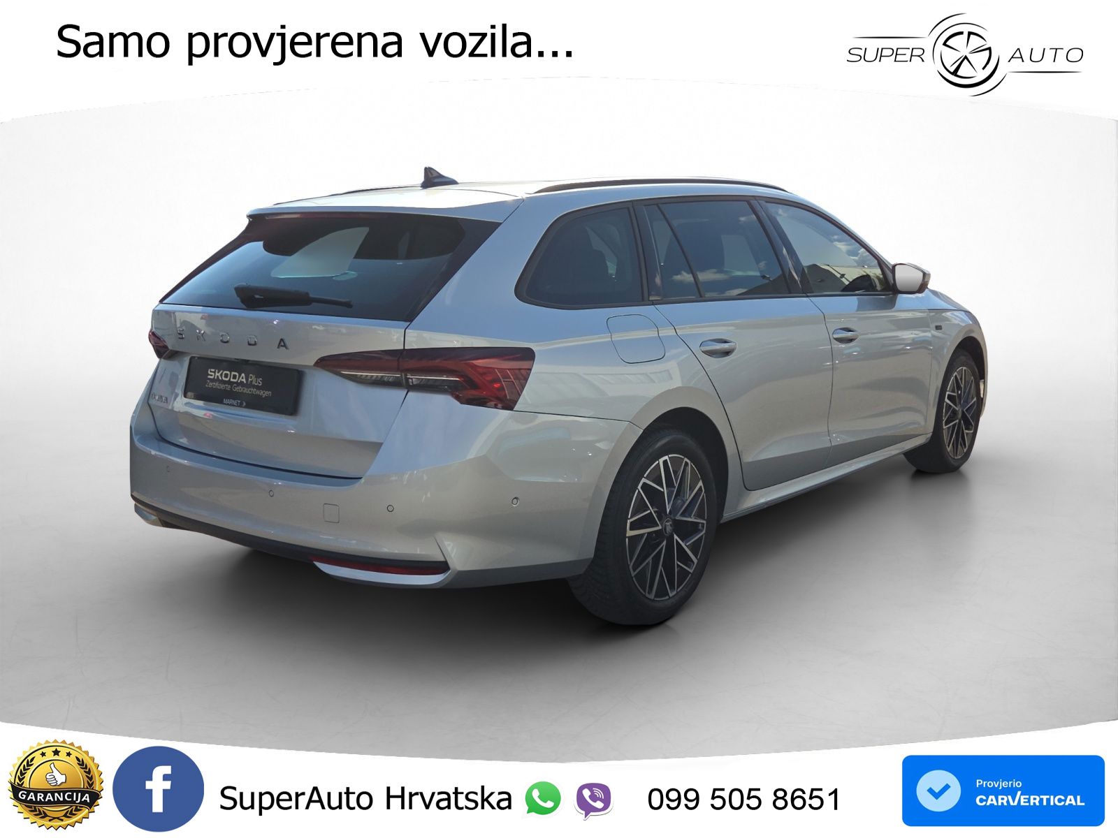 Škoda Octavia Combi 2.0 TDI (150 KS) DSG Selection LED+GR SJED+ACC
