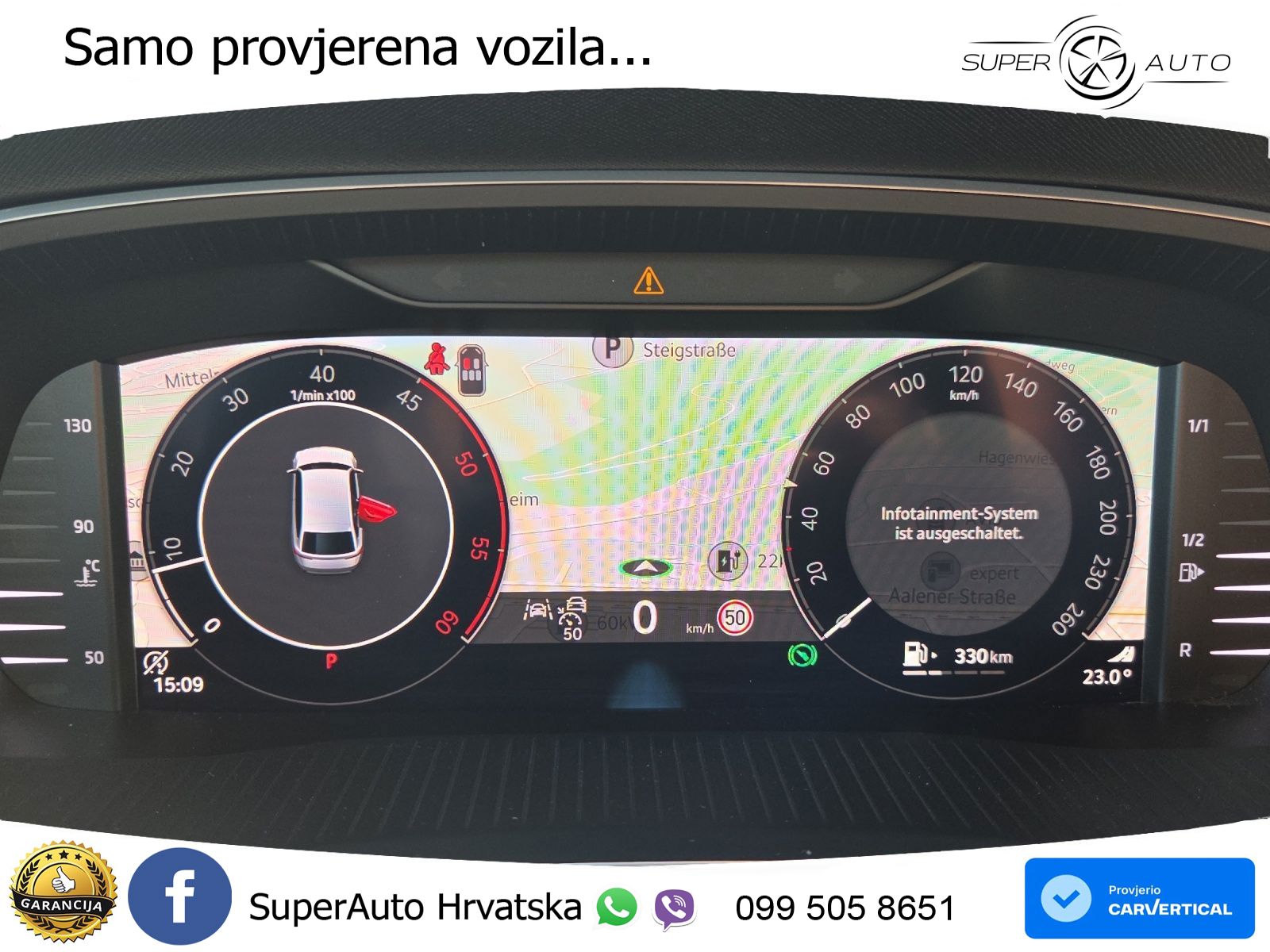 Škoda Octavia Combi 2.0 TDI (150 KS) DSG Selection LED+GR SJED+ACC