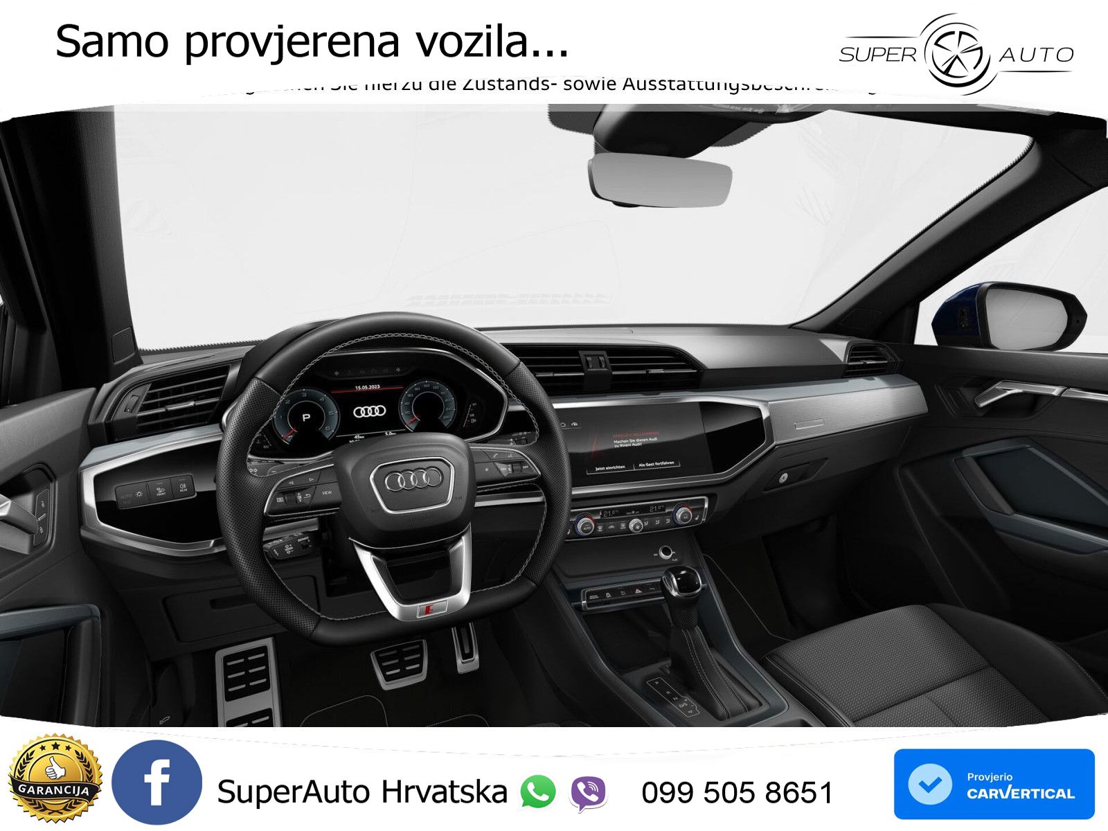 Audi Q3 Sportback 40 TDI (200 KS) quattro S tronic S line MATRIX+GR SJED+KAM