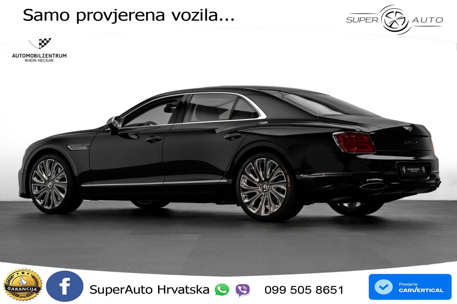 Bentley Flying Spur III 6.0 W12 (635 KS) AWD Automatic LED+GR SJED+ACC