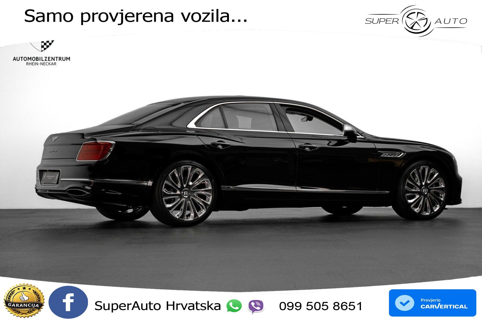 Bentley Flying Spur III 6.0 W12 (635 KS) AWD Automatic LED+GR SJED+ACC
