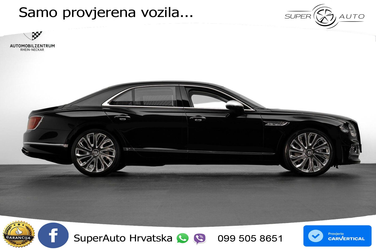 Bentley Flying Spur III 6.0 W12 (635 KS) AWD Automatic LED+GR SJED+ACC